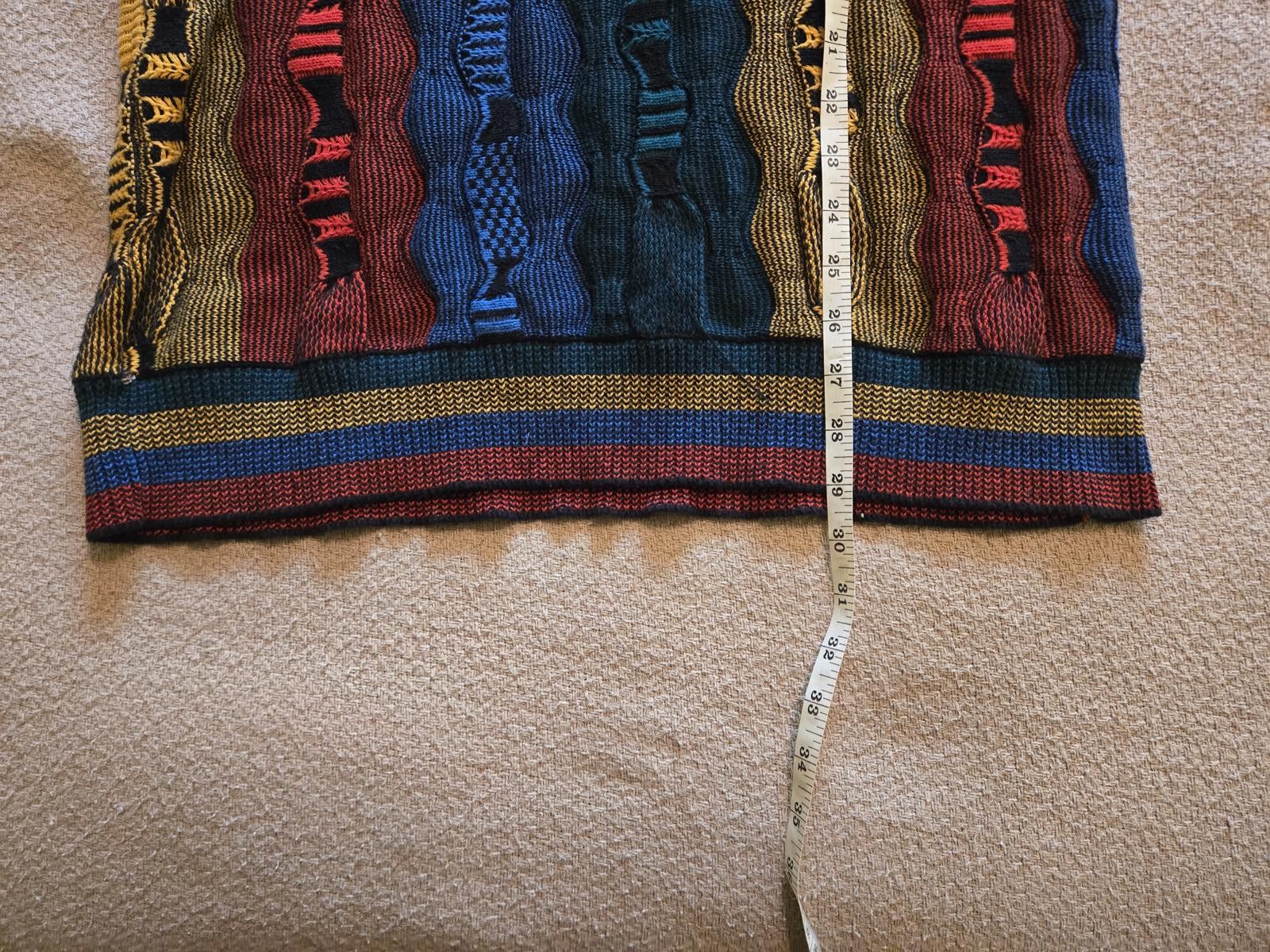 Other Reason L Vintage 90s Textured Knit Sweater Size US L / EU 52-54 / 3 - 6 Thumbnail