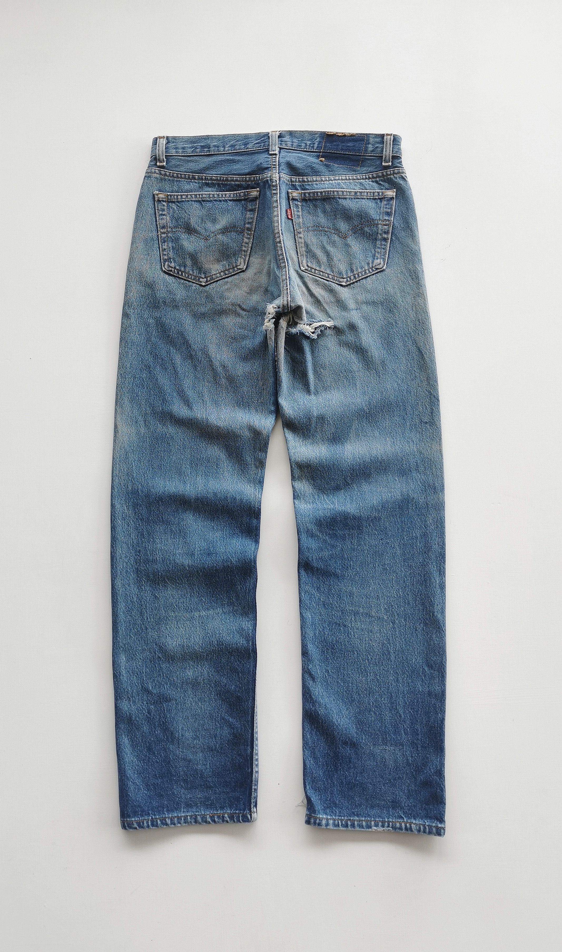 Levi's Vintage 90s Levis 501 Damage Jeans Size US 32 / EU 48 - 11 Thumbnail
