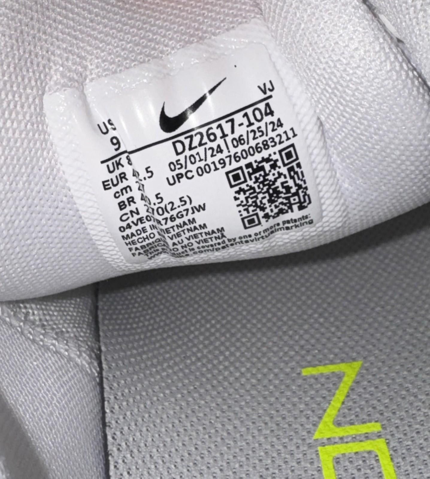Nike Nike Metcon 9 White Volt Neon Green DZ2617-104 Men's Sz 9 Size US 9 / EU 42 - 7 Thumbnail
