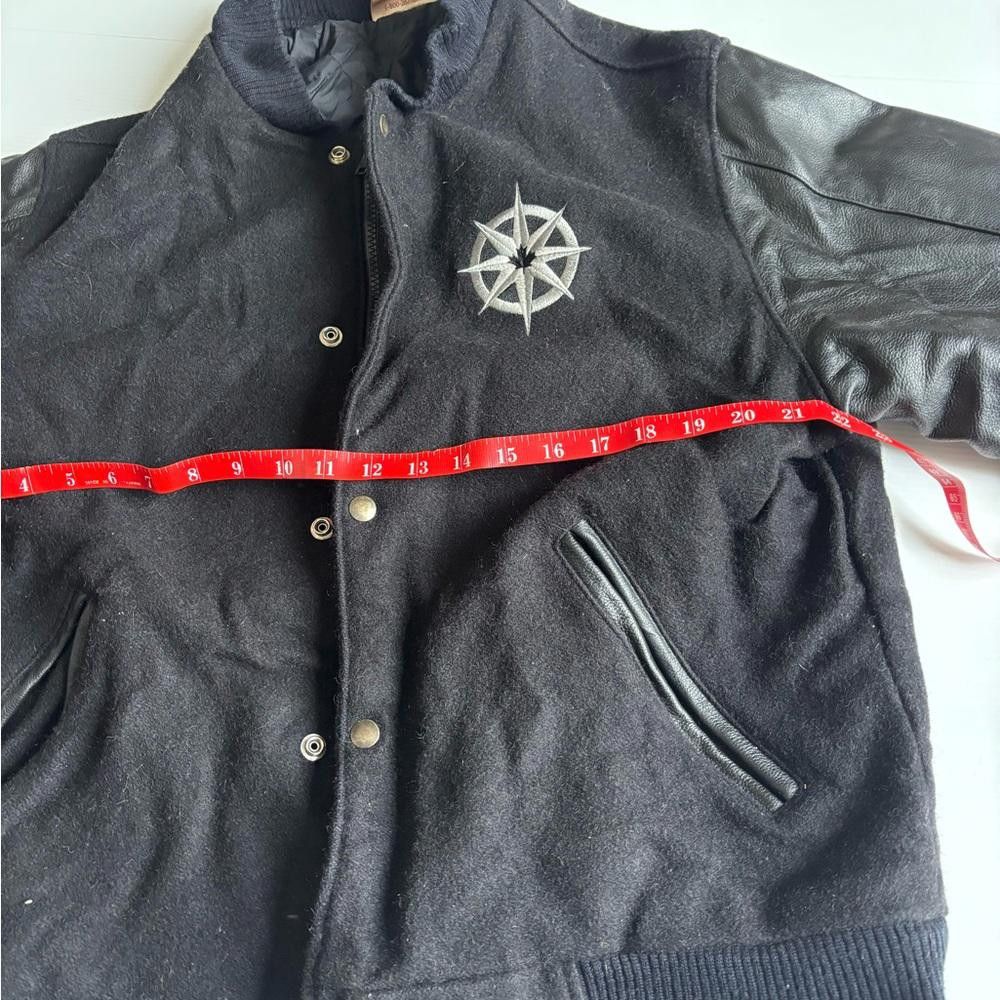 Designer Vintage National Geographic Wool Leather Jacket Size US M / EU 48-50 / 2 - 4 Thumbnail
