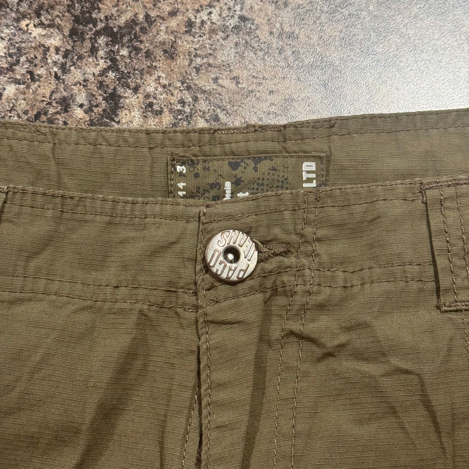 Other Paco Cargo Shorts Green 36 Y2K Skater Streetwear Ripstop Size US 36 / EU 52 - 6 Thumbnail