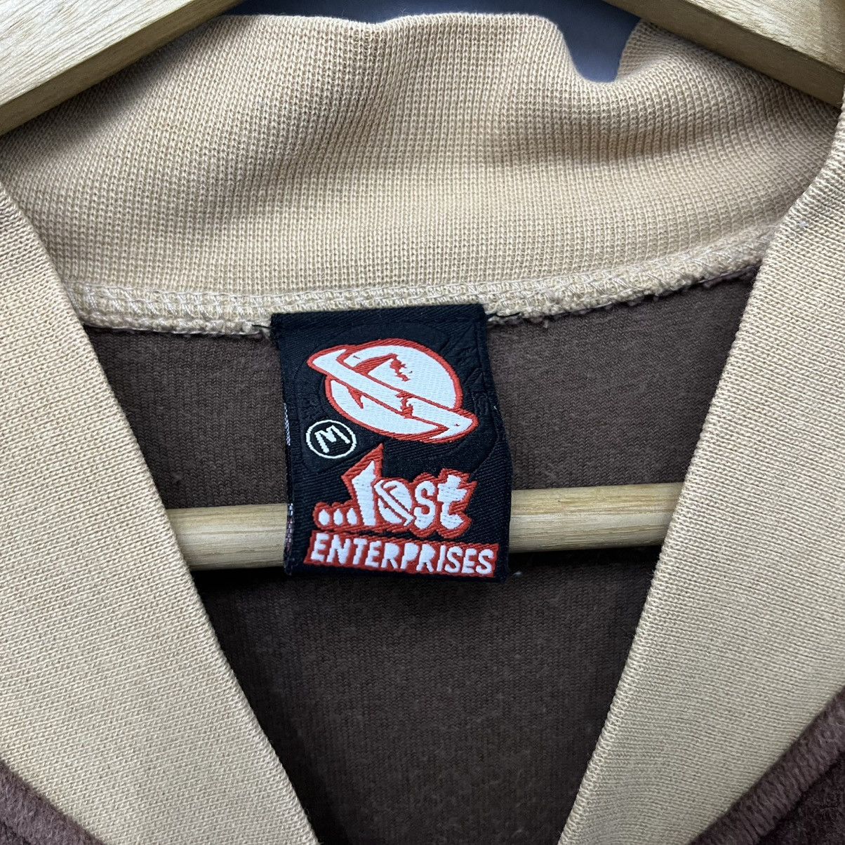 Lost Enterprises Vintage Y2K Lost Enterprises Skateboards Velour Track Jacket Size US M / EU 48-50 / 2 - 8 Thumbnail