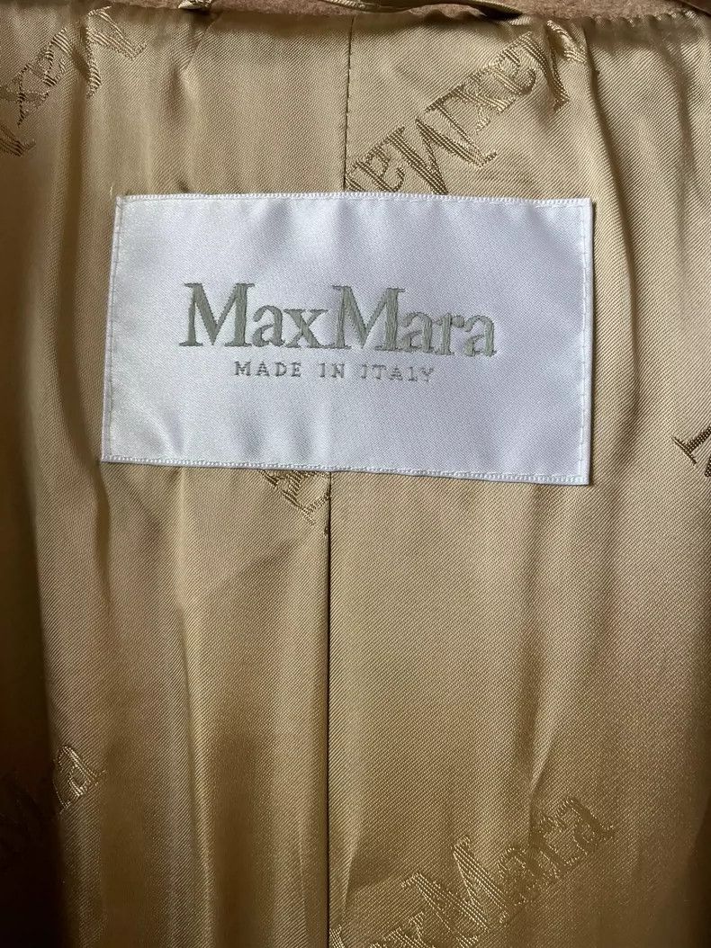 Other Max Mara Main line white label fringed lapel lace-up camel Size S / US 4 / IT 40 - 4 Thumbnail