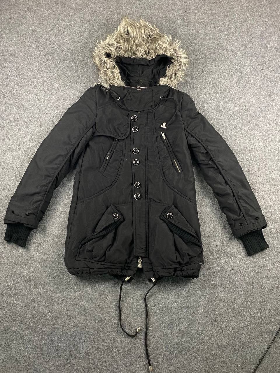Japanese Brand maison gilfy japanese brand long jacket fur hoody Size US M / EU 48-50 / 2 - 1 Thumbnail