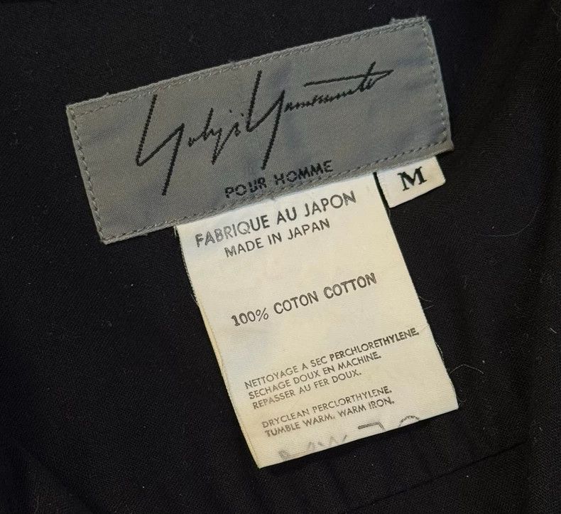 Yohji Yamamoto Yohji Yamamoto 92ss White Thread Woven Cuban Collar Shirt 2 Size US M / EU 48-50 / 2 - 6 Thumbnail