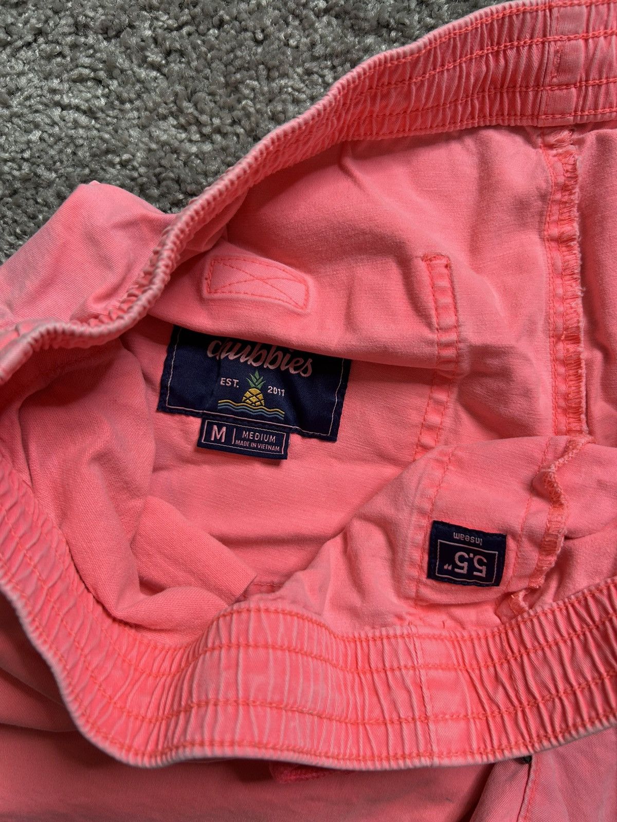 Chubbies Chubbies Shorts Hot Pink 5.5 Medium Size US 31 - 5 Thumbnail