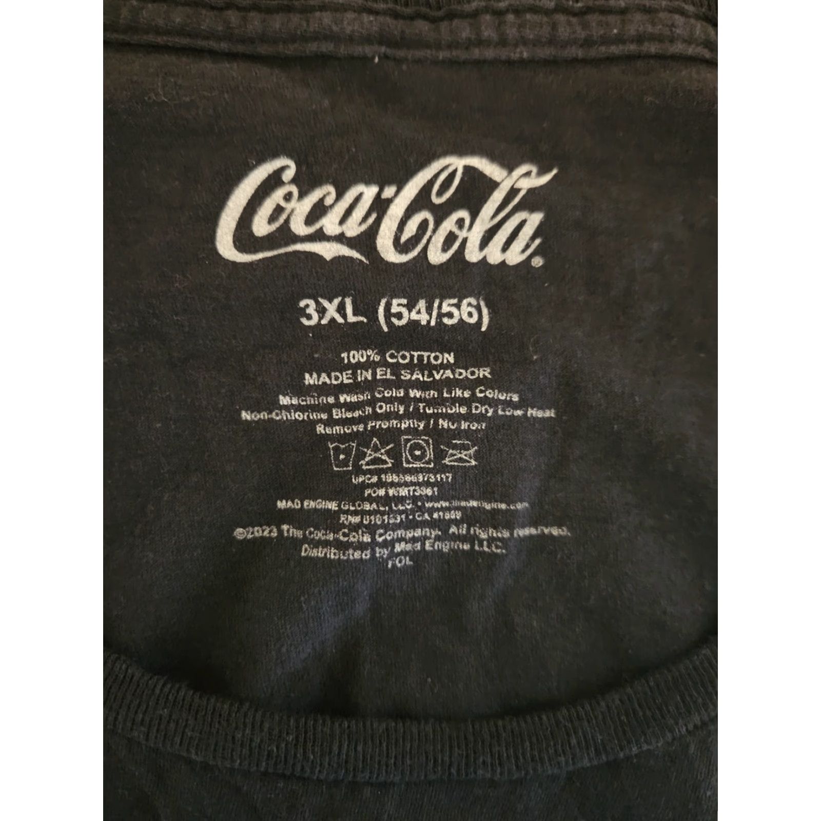 Vintage Coca-Cola Best Pop Ever Black T-Shirt Adult 3XL Officially Licensed Shirt Unisex Adults 3XL Black Coca-Cola Retro 50s USA Vintage: No, N/A Size US XXL / EU 58 / 5 - 2 Thumbnail