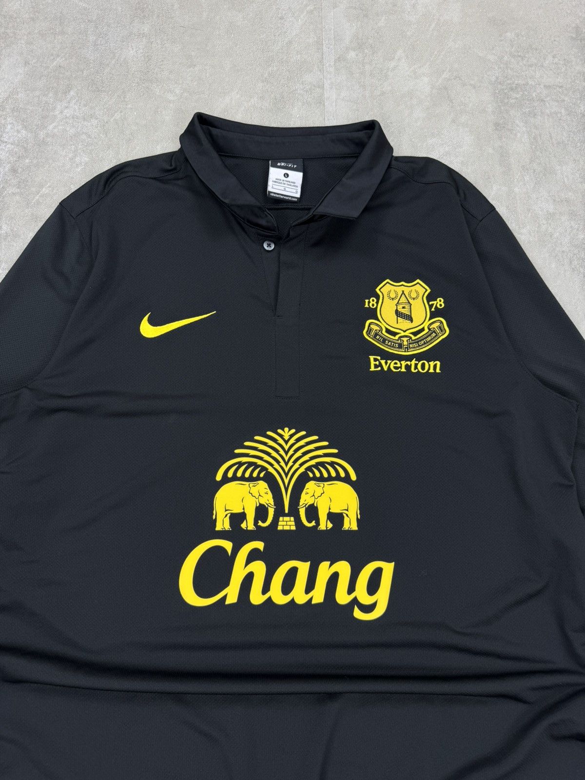 Nike Nike Dri-Fit Everton soccers football long sleeve jersey Size US L / EU 52-54 / 3 - 2 Thumbnail