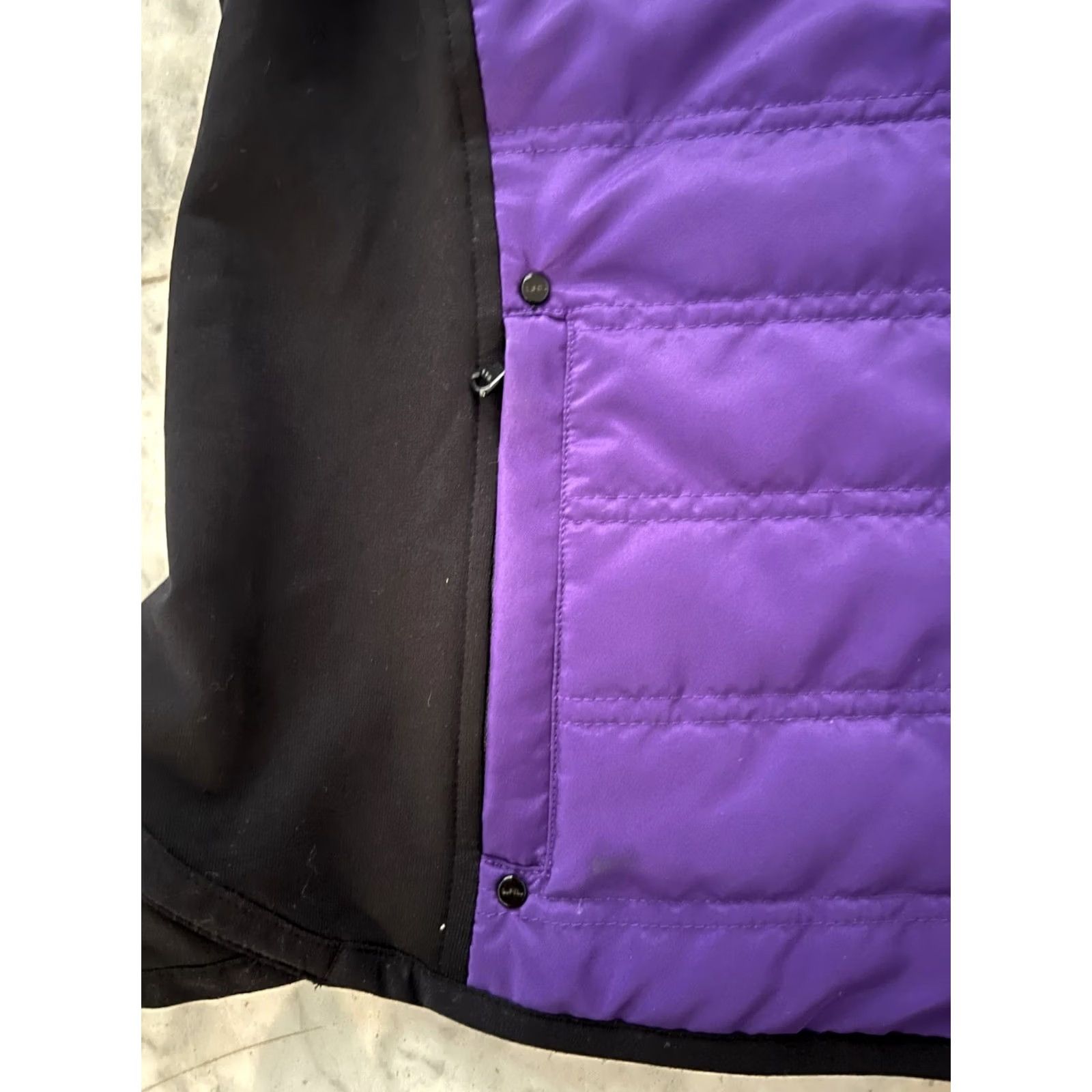 Ralph Lauren VINTAGE Lauren Ralph Lauren Vest Women’s XS Quilted Purple Pockets Short Zip Regular Size XS / US 0-2 / IT 36-38 - 5 Thumbnail