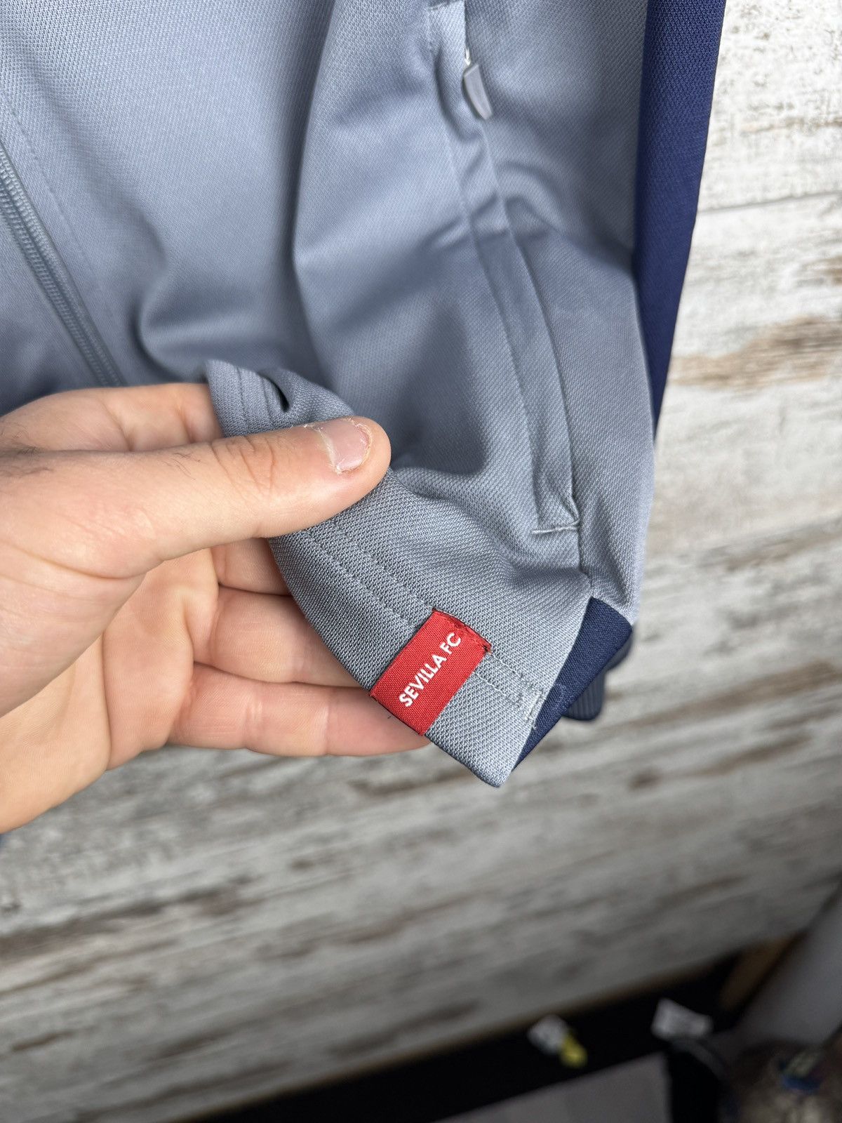 New Balance New Balance Sevilla FC Track Jacket Grey Football Training Size US M / EU 48-50 / 2 - 8 Thumbnail