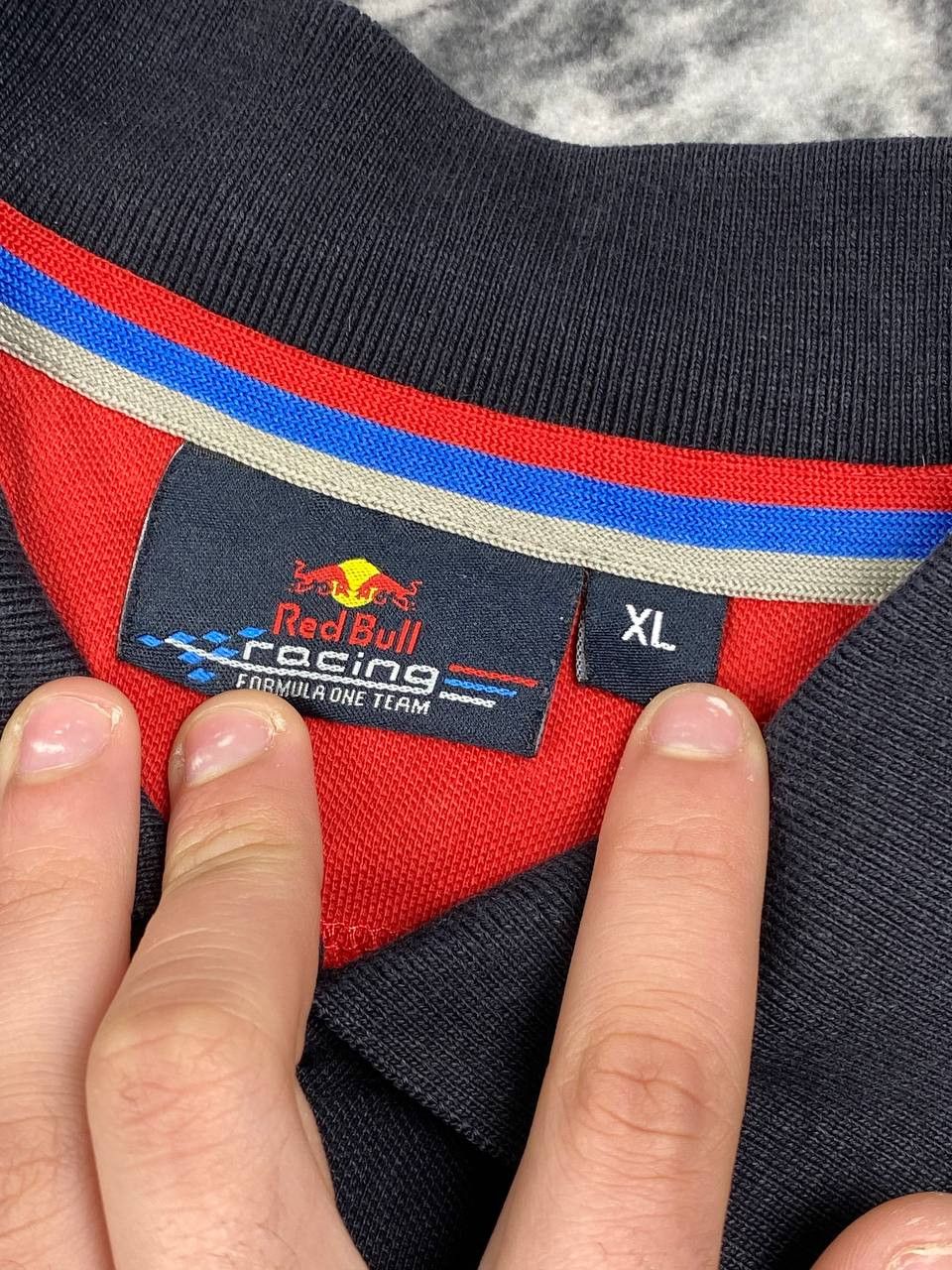 Red Bull Red Bull Racing F1 Team Big Logo Pepe Jeans Polo Shirt Size US XL / EU 56 / 4 - 7 Thumbnail