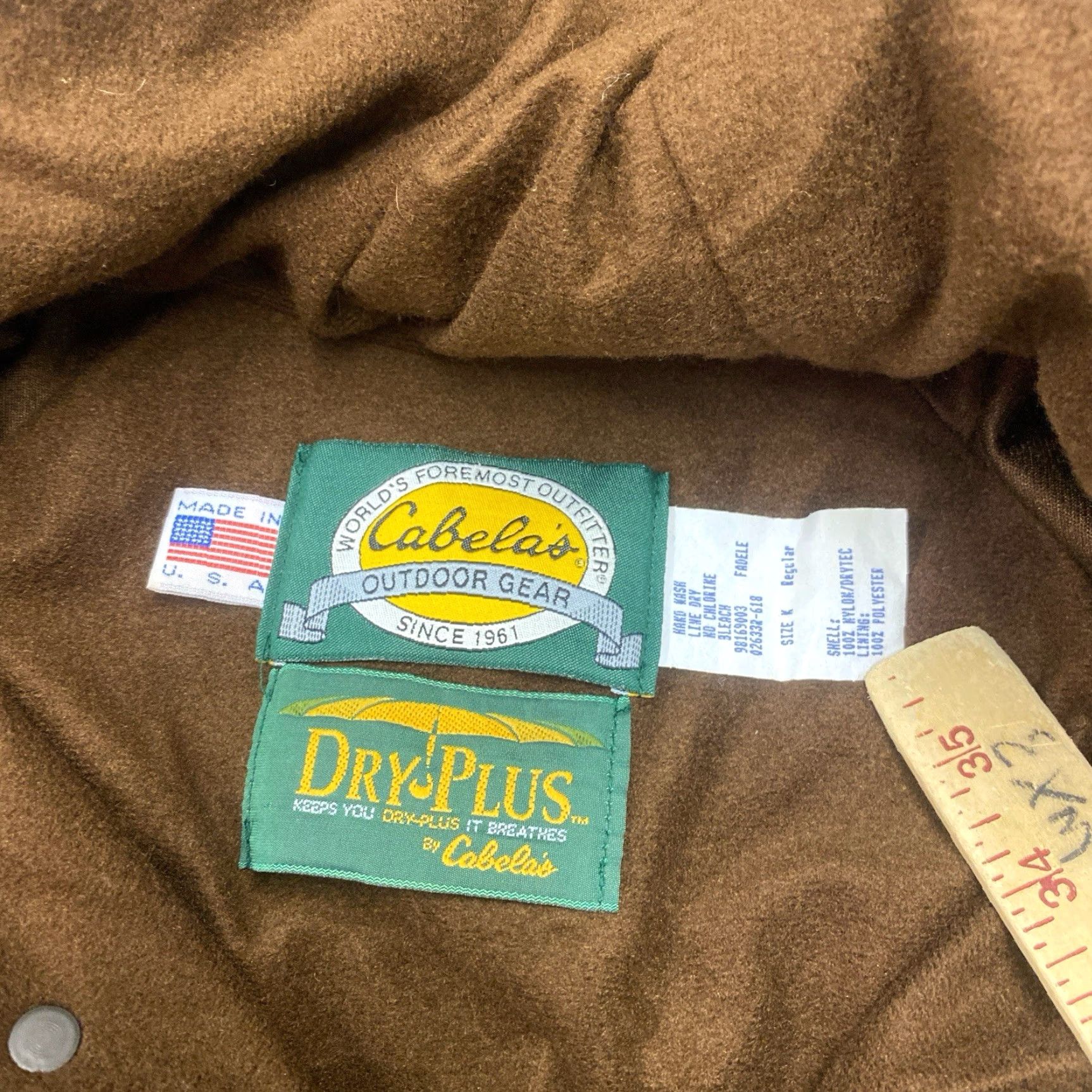 Vintage VINTAGE Cabela’s Jacket Mens L Realtree Camo Dry Plus USA Made Coat Size US L / EU 52-54 / 3 - 4 Thumbnail