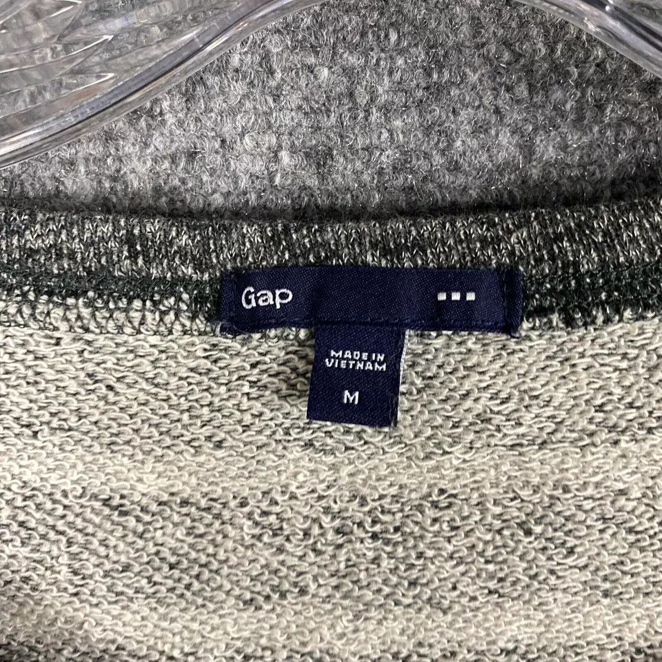 Gap Gap Sweater Women's Medium Striped Gray Adults Pullover M Size M / US 6-8 / IT 42-44 - 2 Thumbnail