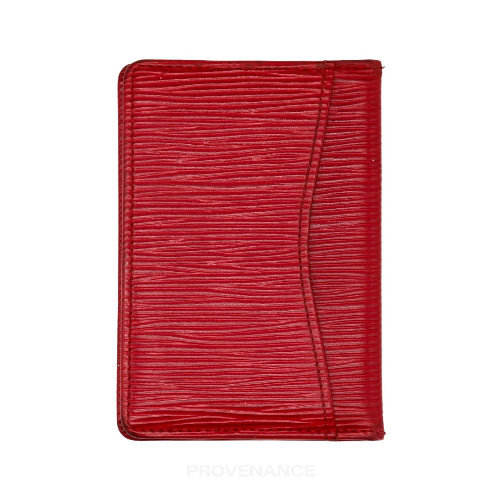 Louis Vuitton 🔴 Louis Vuitton Pocket Organizer - Red Epi Leather Size ONE SIZE - 3 Thumbnail