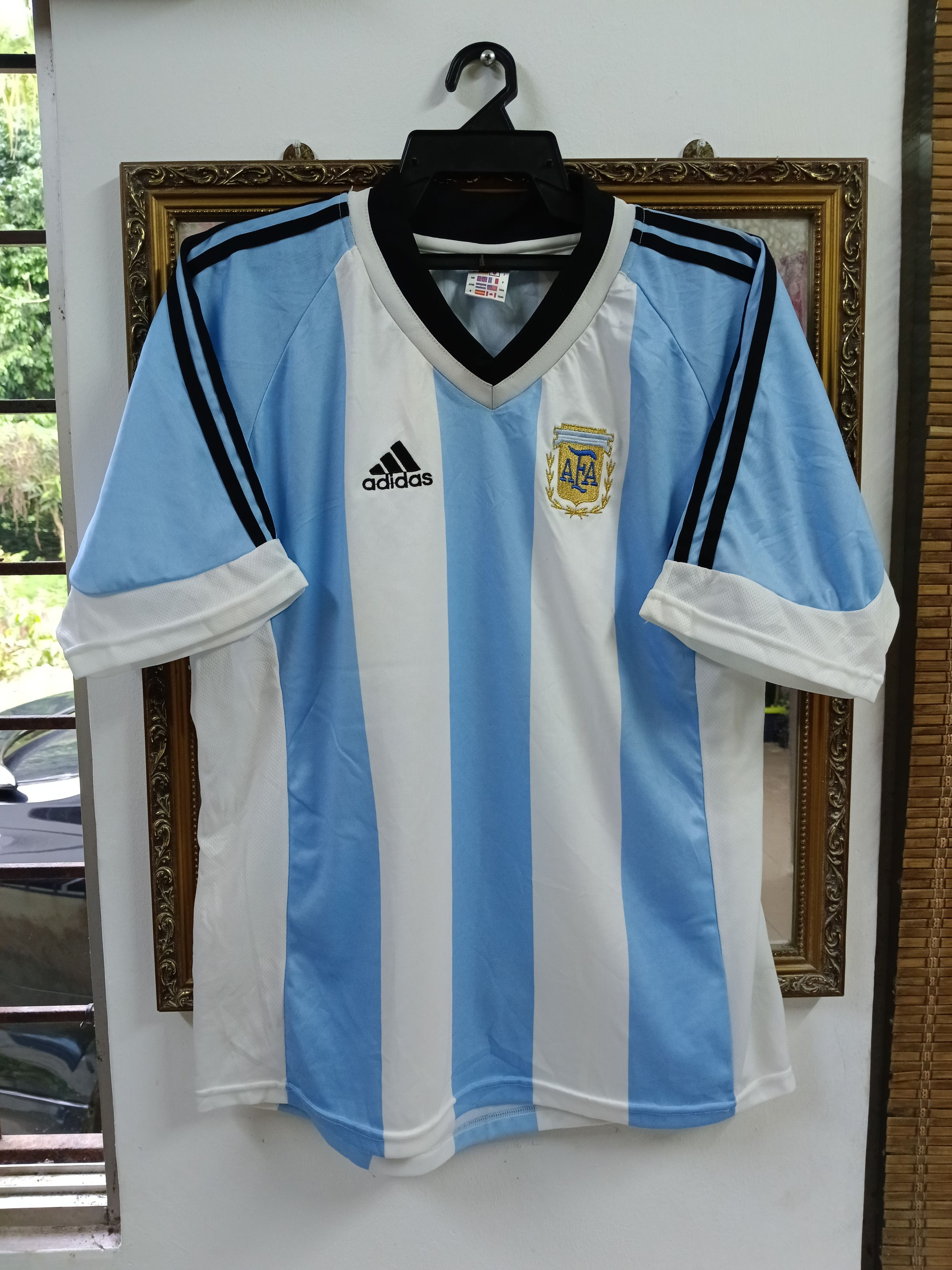 Adidas × Vintage VINTAGE JERSEY ARGENTINA ADIDAS Size US L / EU 52-54 / 3 - 1 Thumbnail