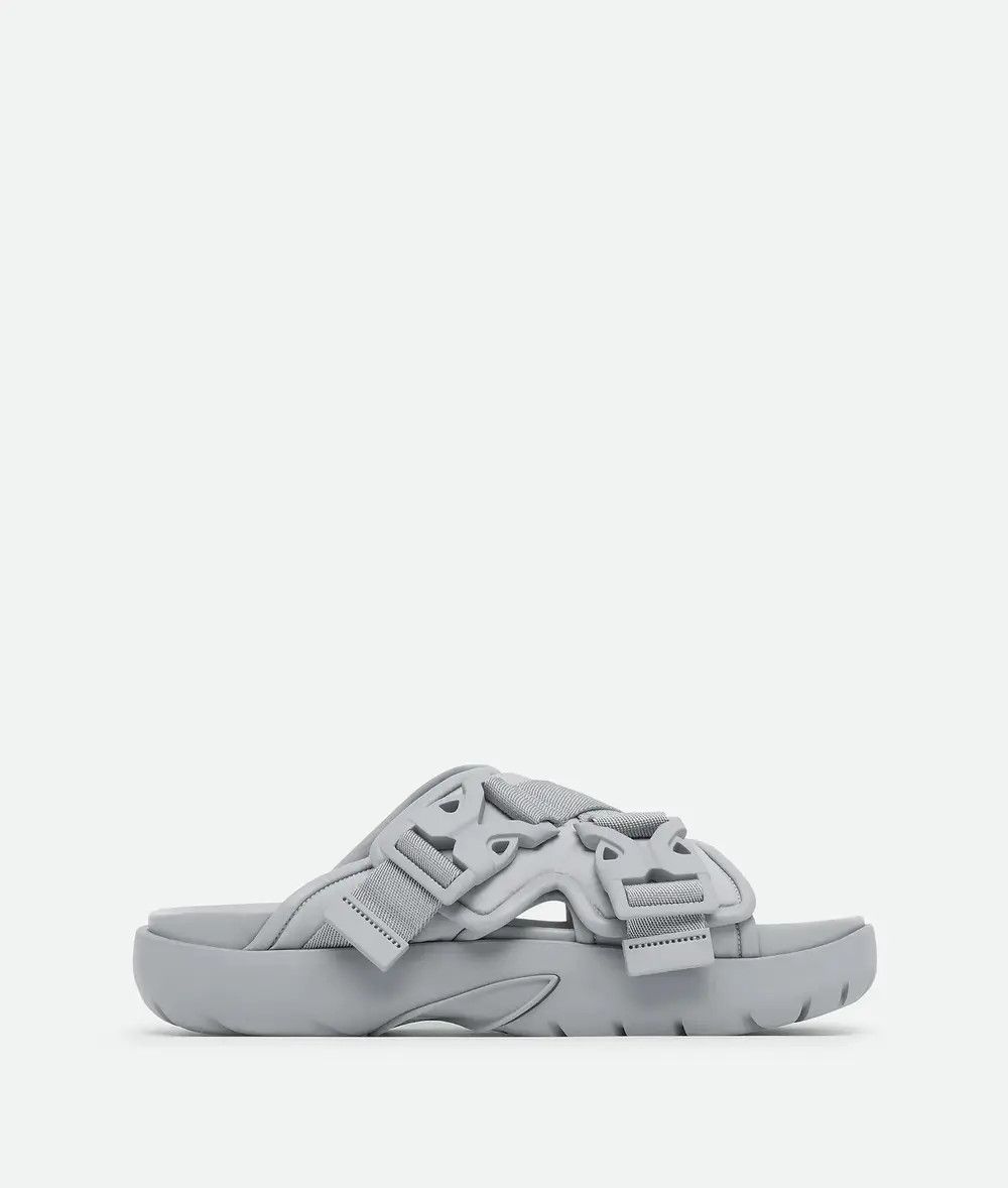 Bottega Veneta o1s1rm0126 Snap Slide Sandals in Grey Size US 11 / EU 44 - 1 Preview
