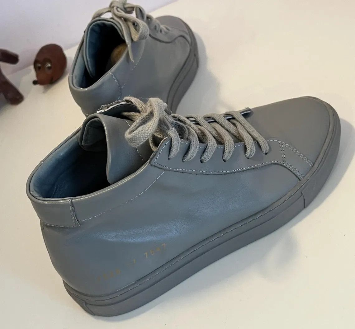 Common Projects High-Top Sneakers Achilles Leather Trainers Boot UK4 EU37 Size US 7 / IT 37 - 5 Thumbnail