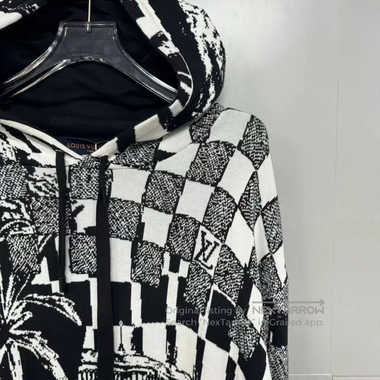 Louis Vuitton louis vuitton graphic hooded sweatshirt. Size US XXL / EU 58 / 5 - 3 Thumbnail