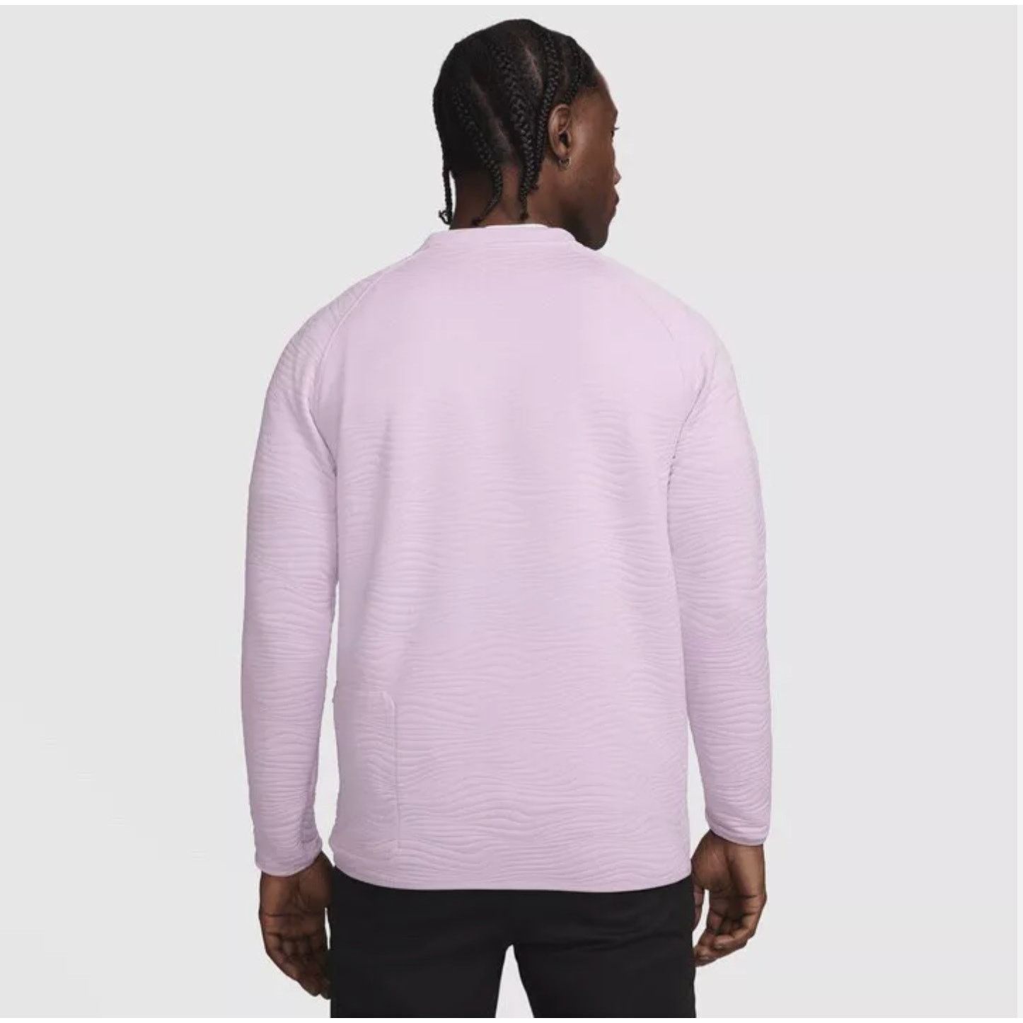 Nike $105 Nike Tour Dri-Fit Golf Crew Neck Pink Small FD5835-676 Size US S / EU 44-46 / 1 - 2 Thumbnail