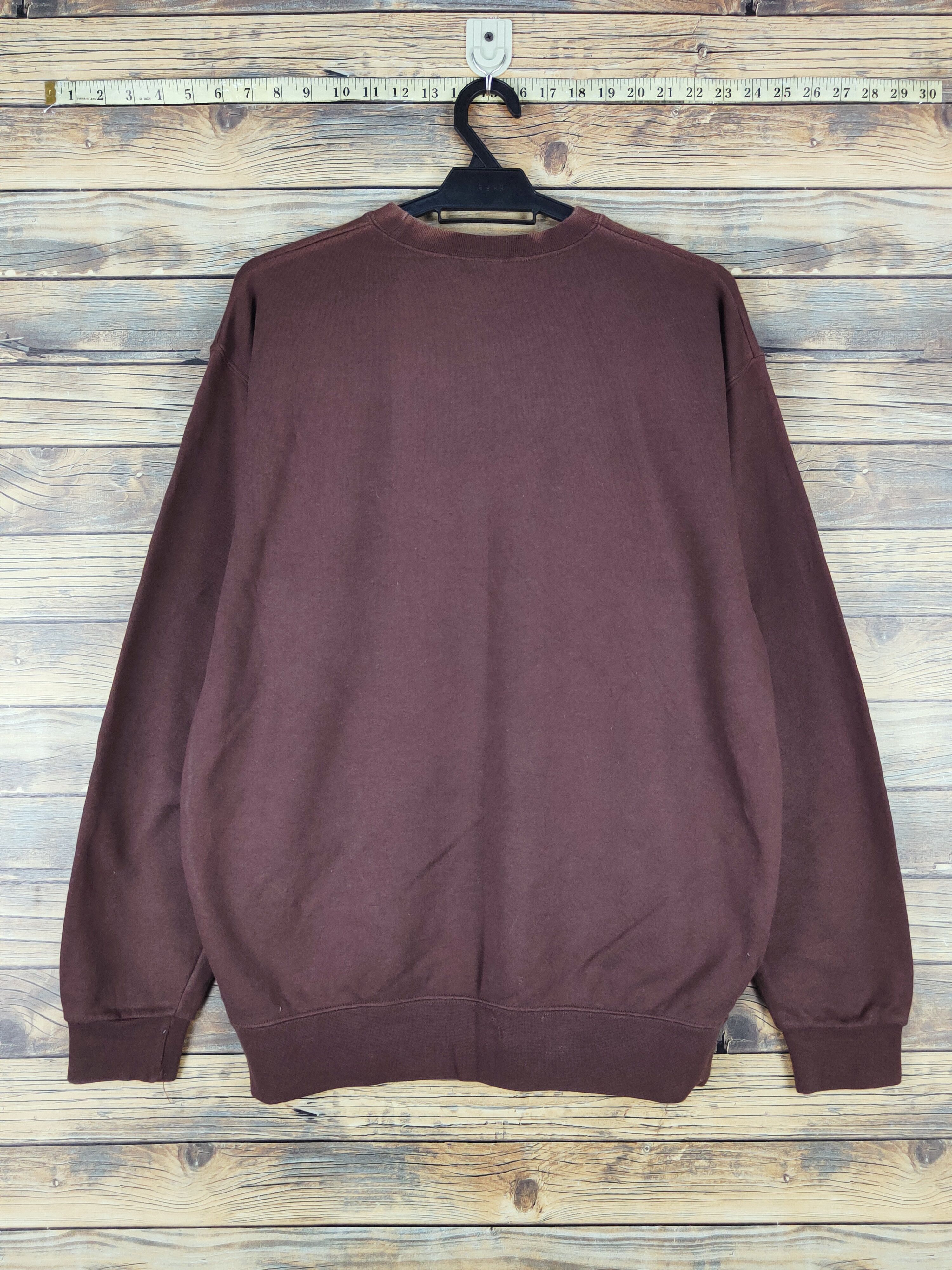 Japanese Brand × Vintage Gravel and Tarmac Dark Brown Sweatshirts #W1162 Size US L / EU 52-54 / 3 - 8 Thumbnail