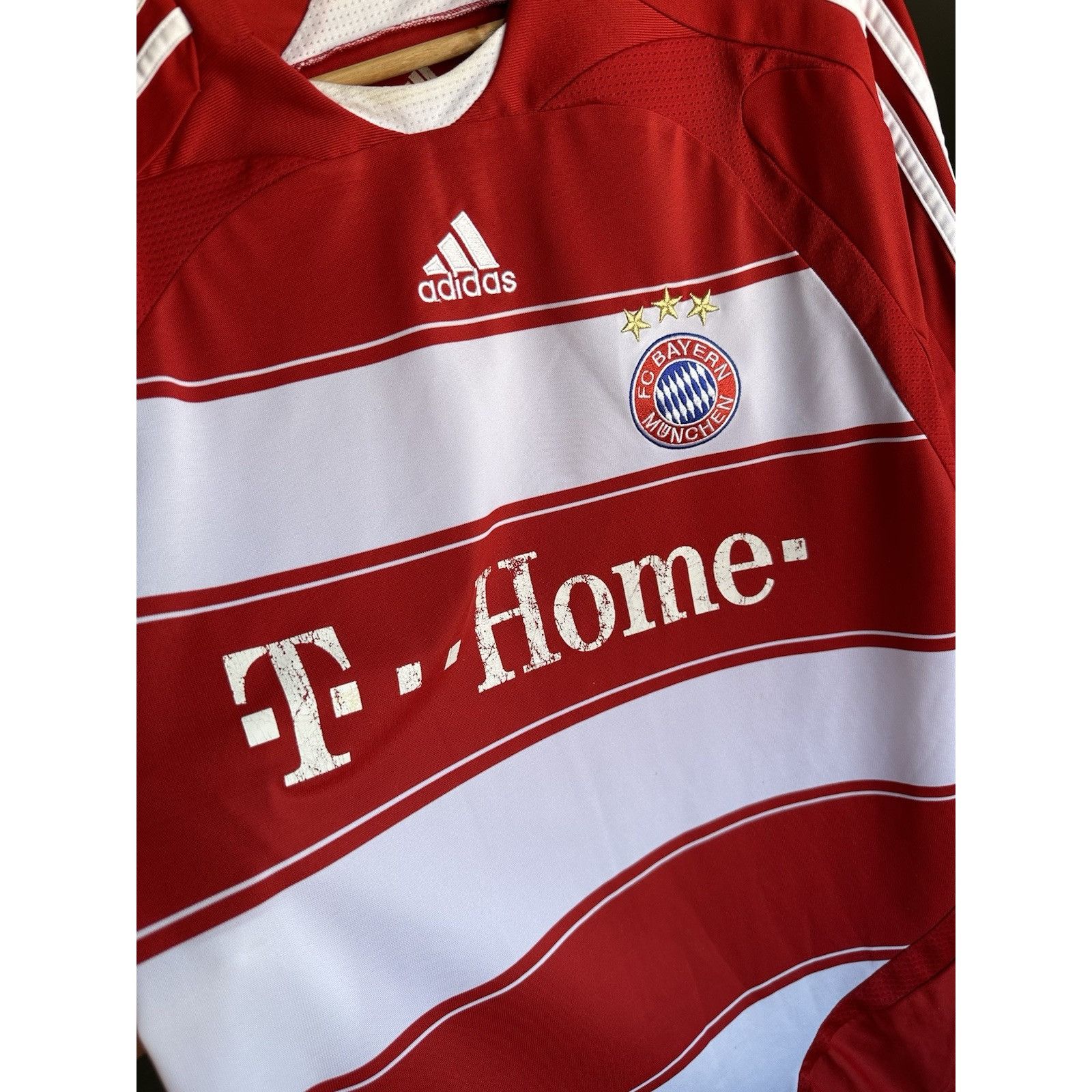 Nike Buyern Munich 2007/08 Home Long Sleeve Football Jersey Socce Size US M / EU 48-50 / 2 - 6 Thumbnail