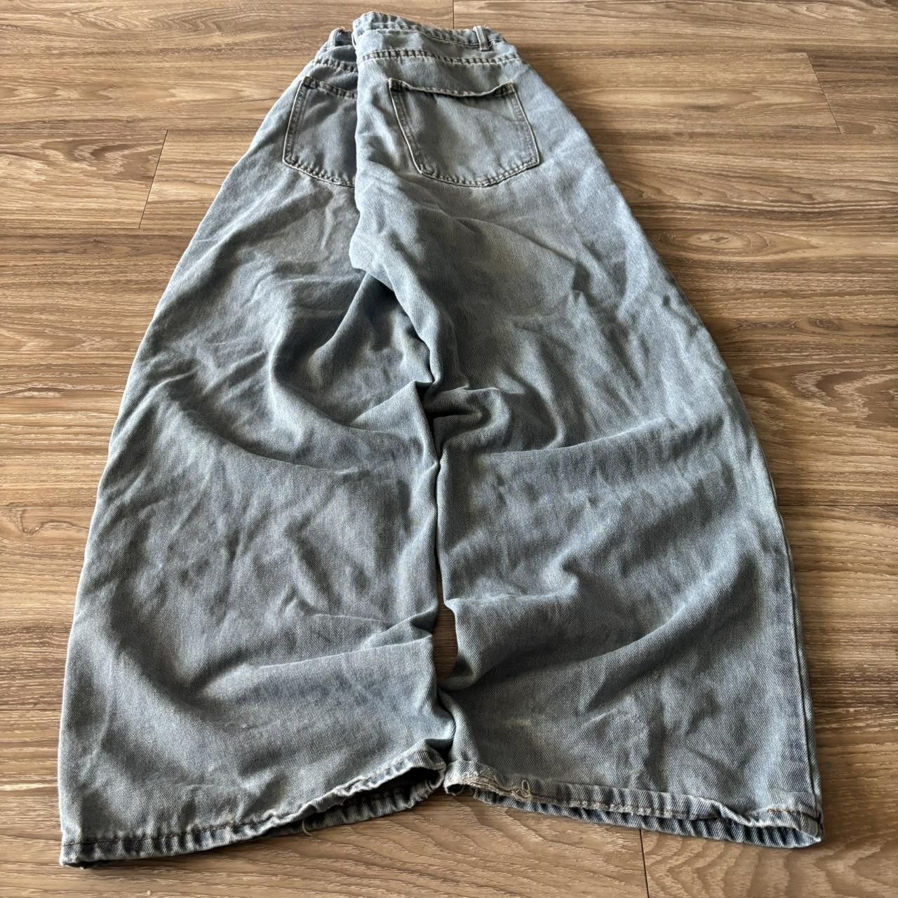 Vintage Crazy Vintage Y2K/2000s Baggy Medium Wash Skater Style Denim Jean! 34x30 Size US 34 / EU 50 - 4 Thumbnail