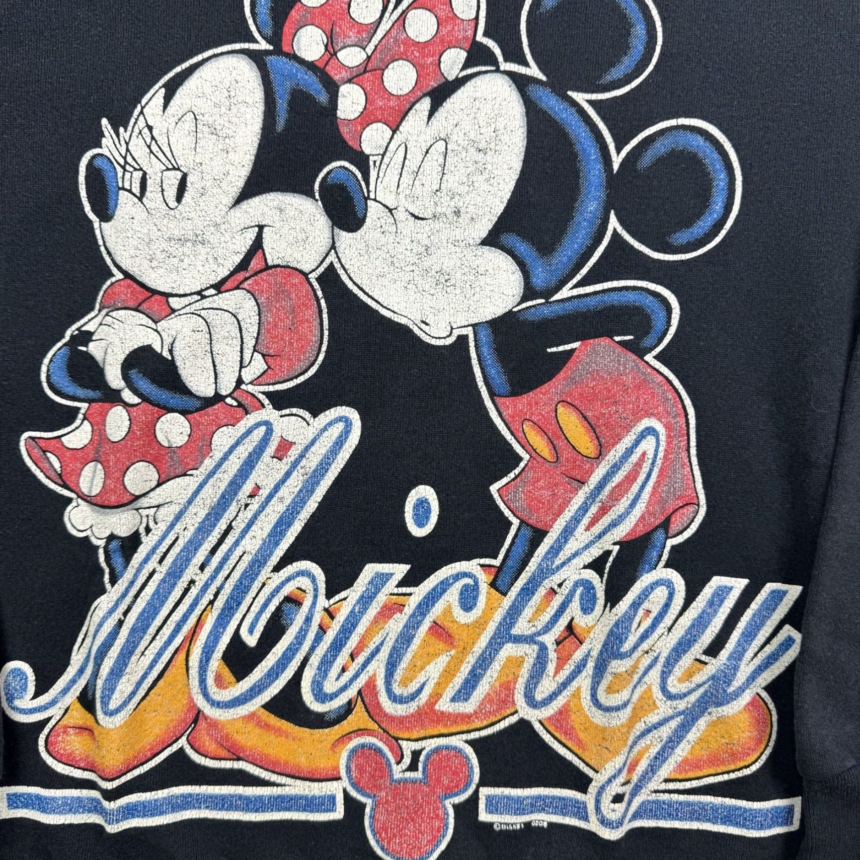 Mickey Unlimited VINTAGE Mickey Sweatshirt Adult Small Black Walt Disney 90s Crew Neck Pullover Mens S 90s Cartoon USA Disney World Mickey Unlimited Size US S / EU 44-46 / 1 - 2 Thumbnail