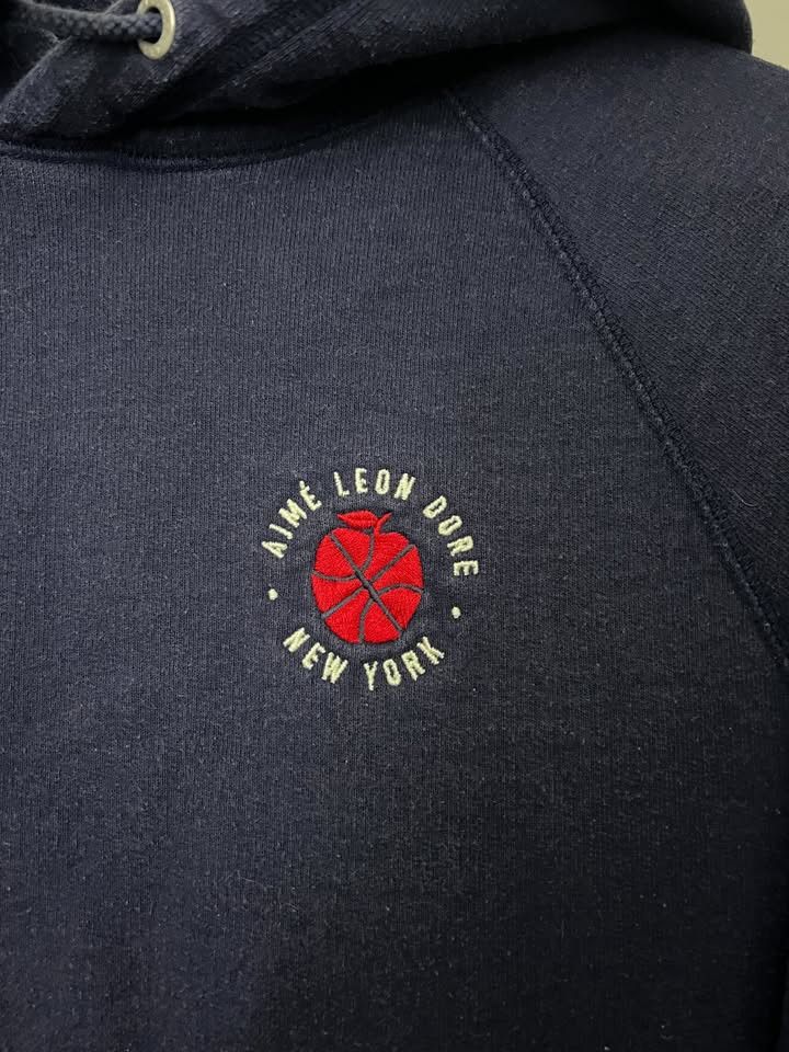 Aime Leon Dore × New Balance Aime Leon Dore x New Balance Logo Hoodie Navy Size US S / EU 44-46 / 1 - 3 Thumbnail