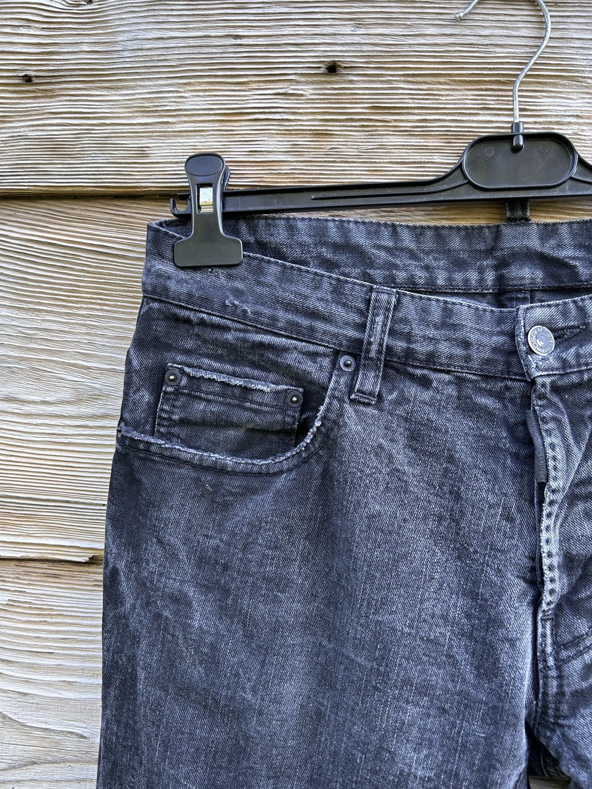 Dsquared2 00s Vintage Dsquared2 Avant Garde Washed Denim Jeans Size US 30 / EU 46 - 2 Thumbnail