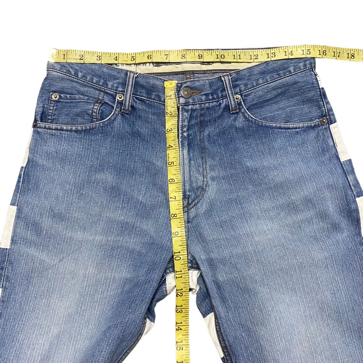 PPFM PPFM Denim Prisoner Jeans Size US 31 - 18 Thumbnail