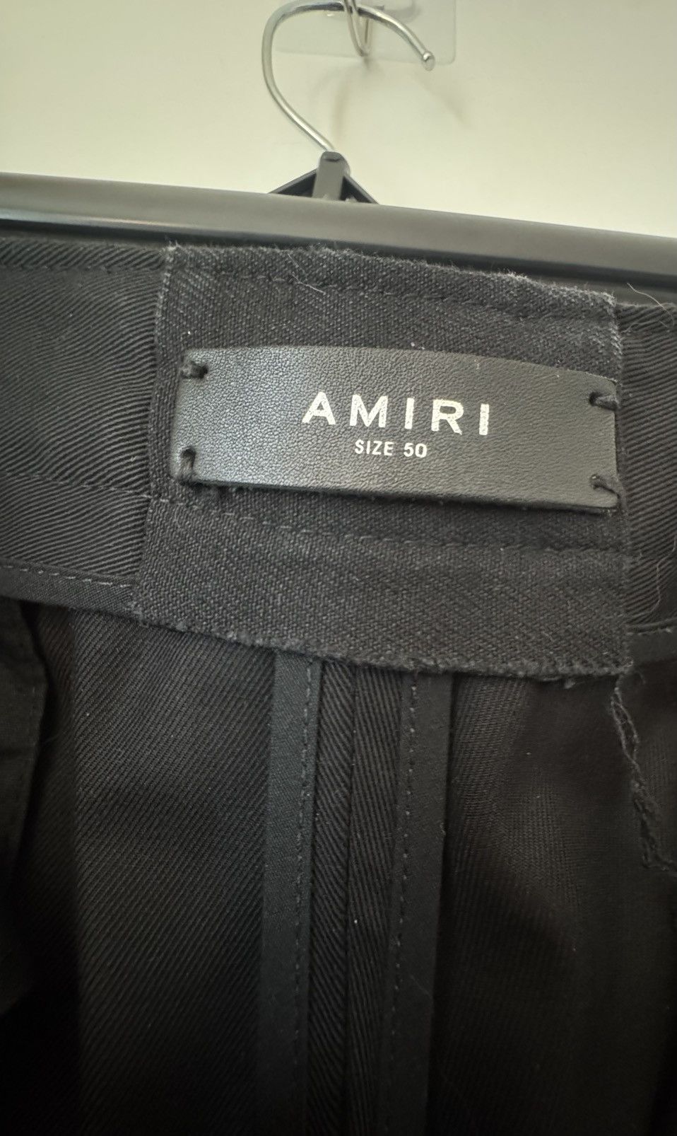 Amiri Amiri Black Flared Trousers – Size 50 Size US 34 / EU 50 - 4 Thumbnail