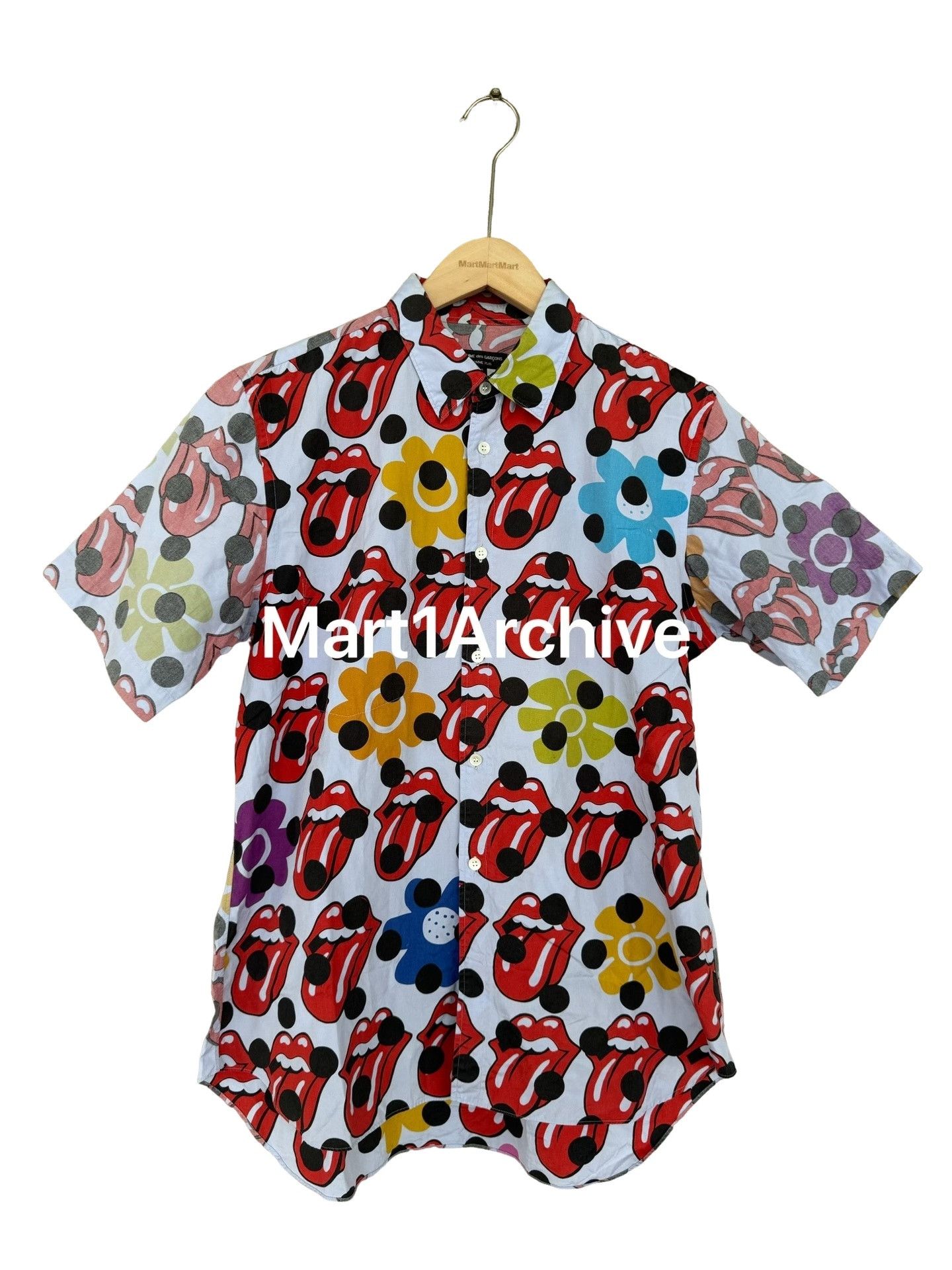 Comme des Garcons Comme des Garçons Homme Plus Rolling Stones Shirt Size S Size US S / EU 44-46 / 1 - 1 Thumbnail
