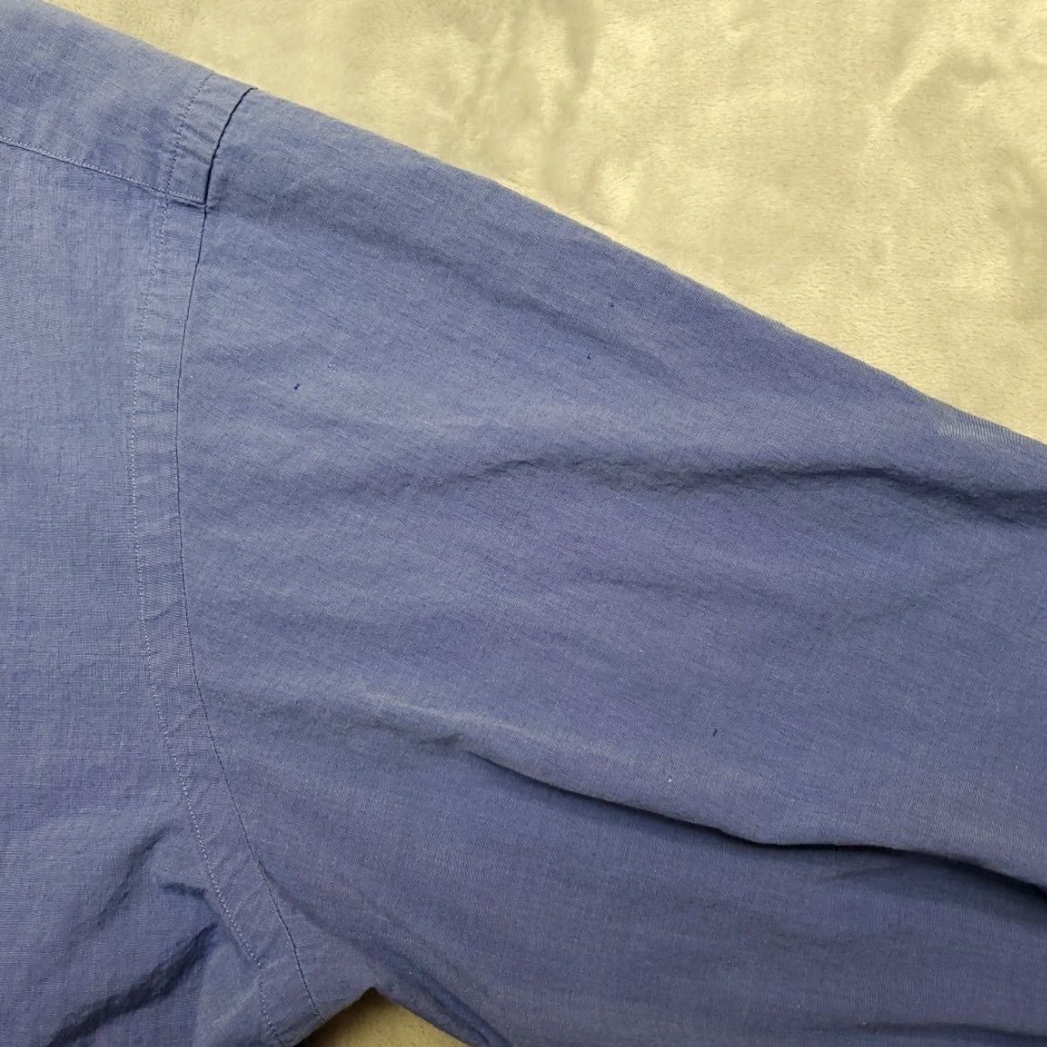 Nordstrom Nordstrom Mens Blue Long Sleeve Button-Up Shirt Relaxed Classic Fit XL Size US XL / EU 56 / 4 - 7 Thumbnail