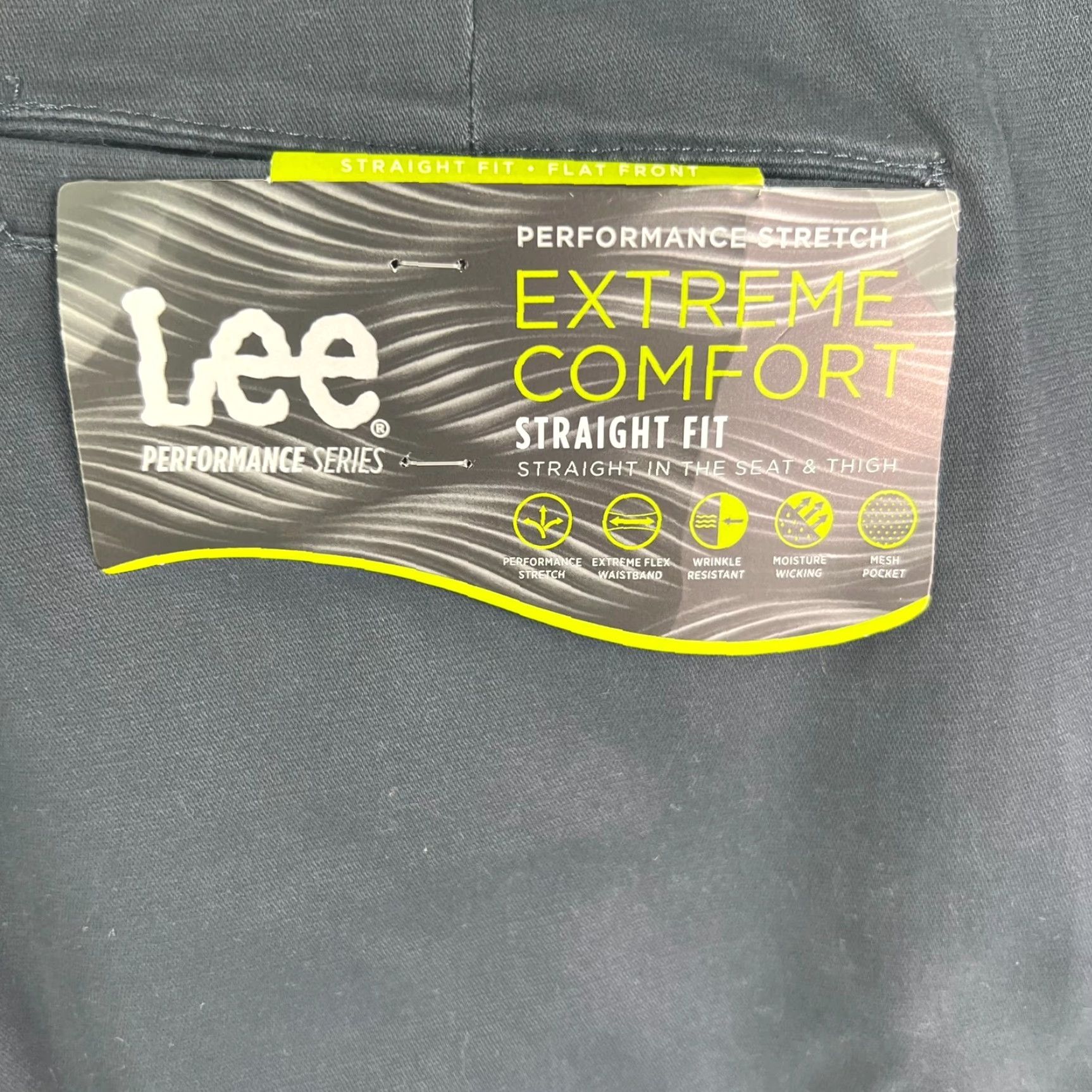 Lee Lee Extreme Comfort Straight Pants Mens Size 48x34 Blue Relaxed Fit Casual Workwear Size US 32 / EU 48 - 5 Thumbnail