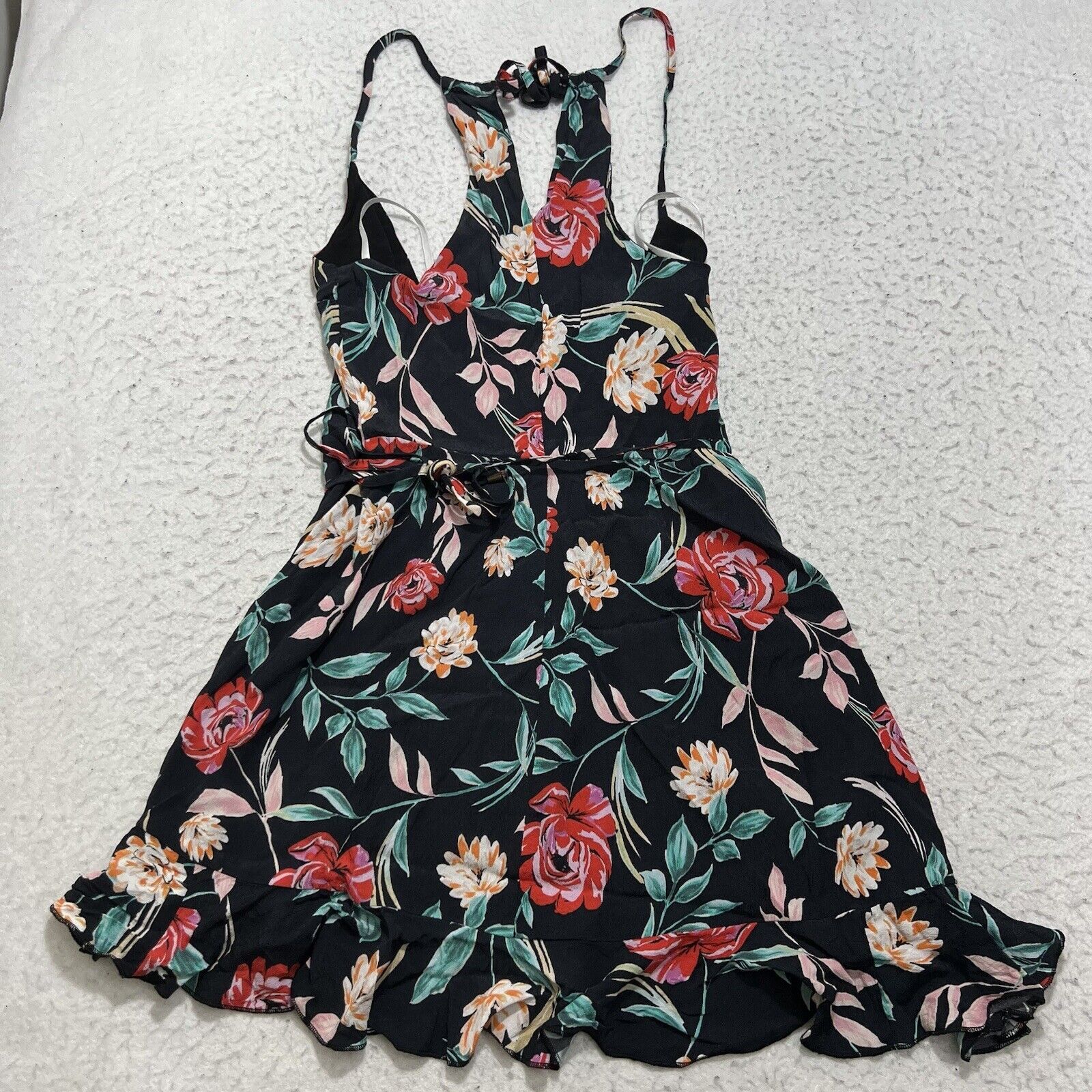 Nordstrom Lovers + Friends Women's XS Sleeveless Floral Wrap Top Size XS / US 0-2 / IT 36-38 - 8 Thumbnail