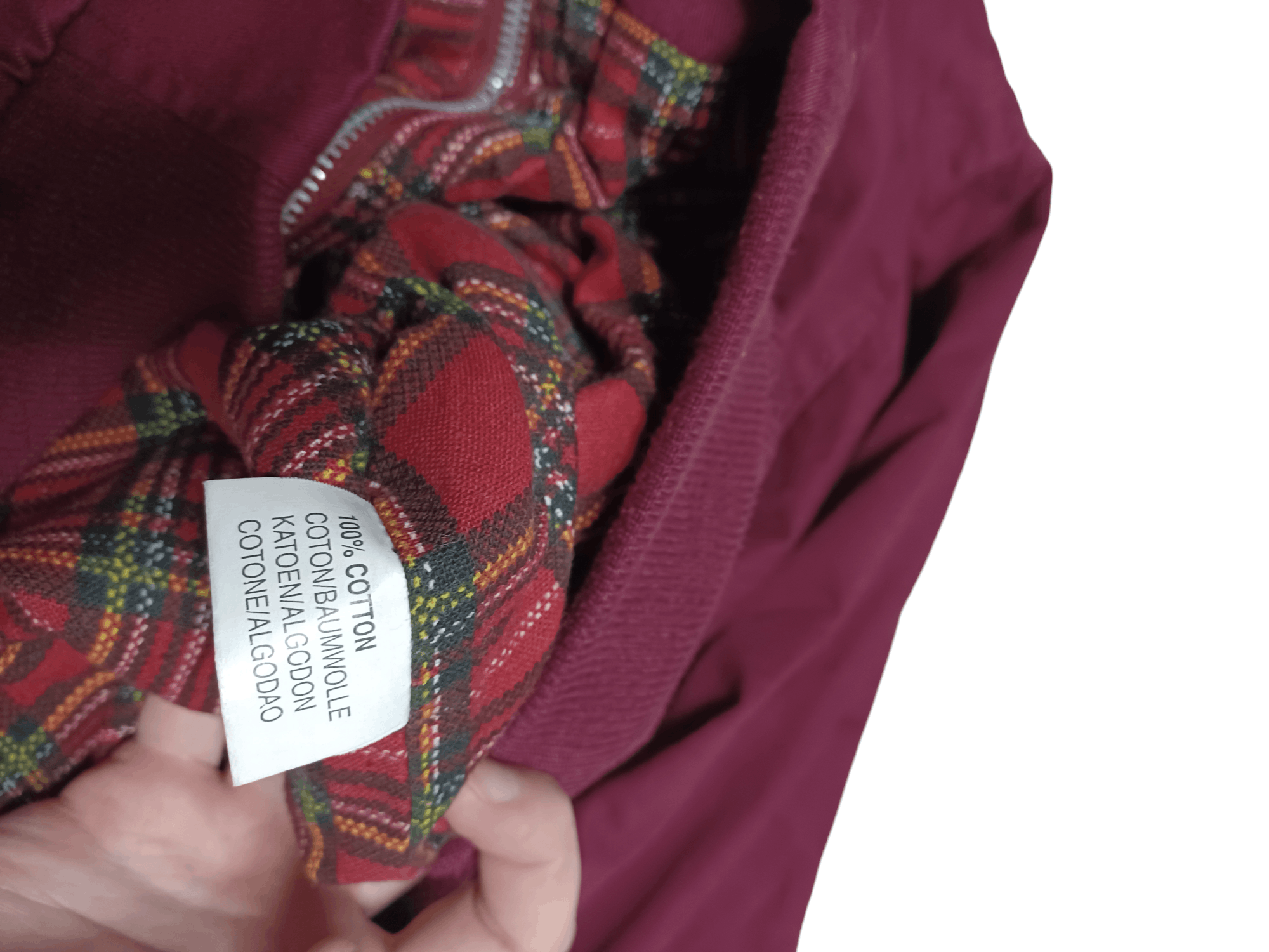 Other FANTASTIC VINTAGE BORDEAUX COTTON JACKET 90S OR 80S Size US XL / EU 56 / 4 - 5 Thumbnail