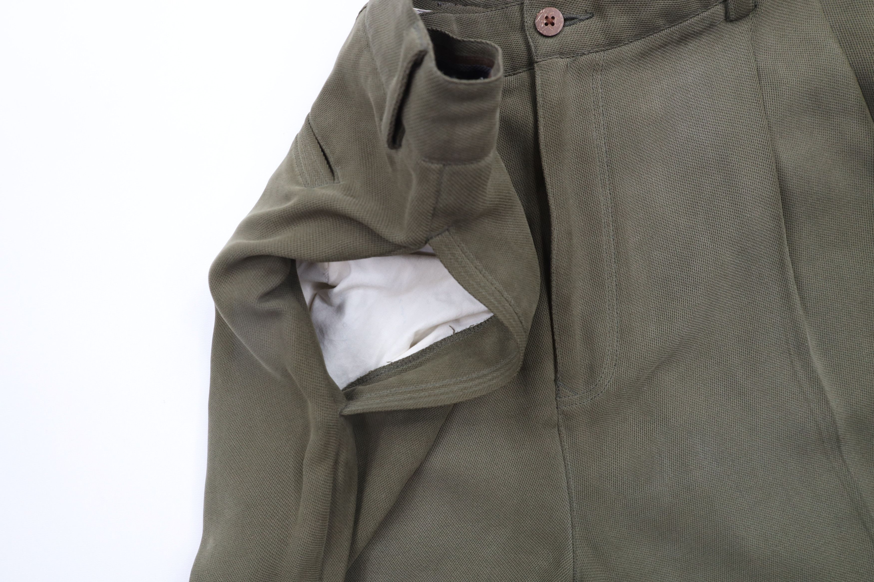 Tommy Bahama Vintage 90s Tommy Bahama Pleated Wide Leg Chino Pants Green Size US 36 / EU 52 - 7 Thumbnail