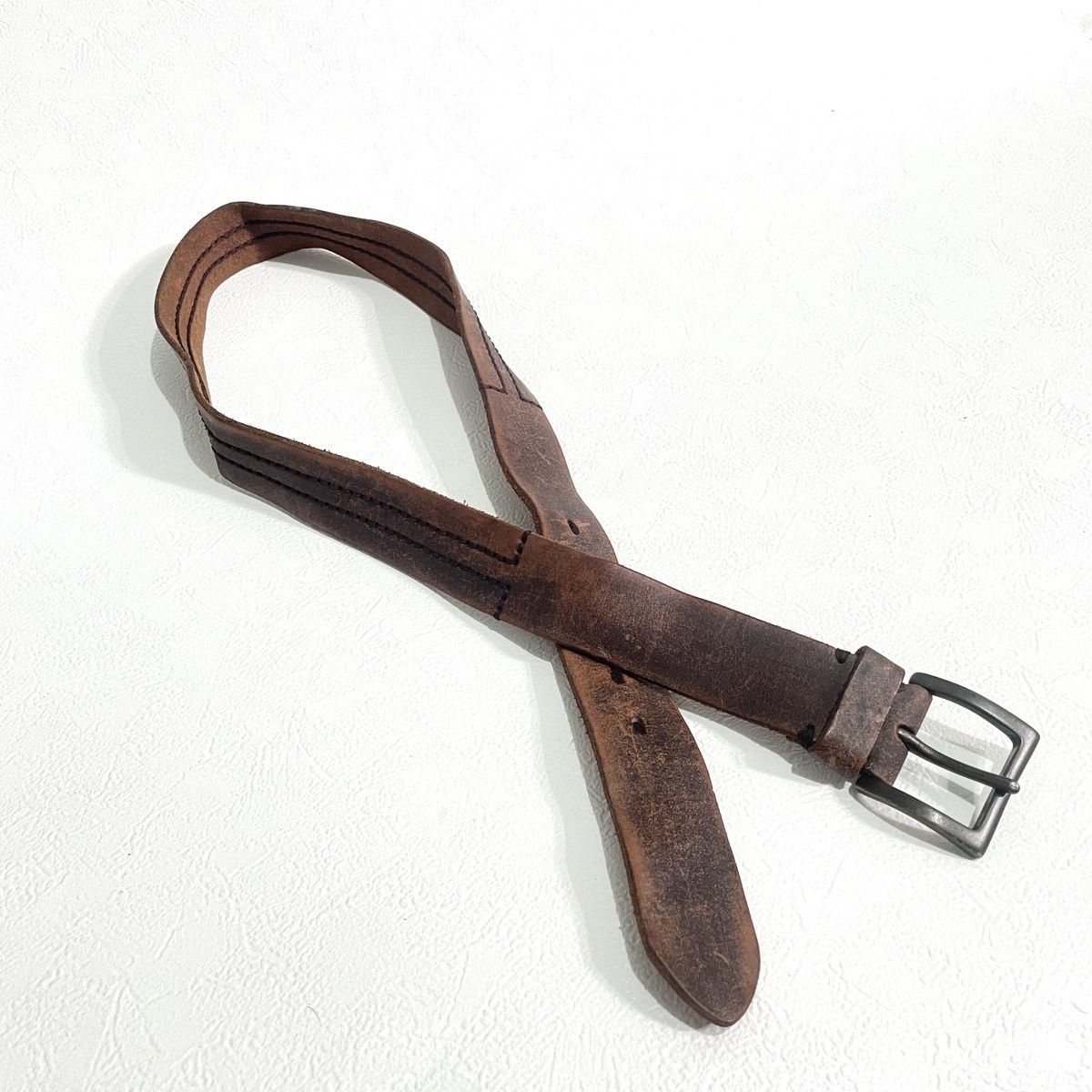 Katharine Hamnett London Vintage Katharine Hamnett Y2k leather belt Size ONE SIZE - 3 Thumbnail