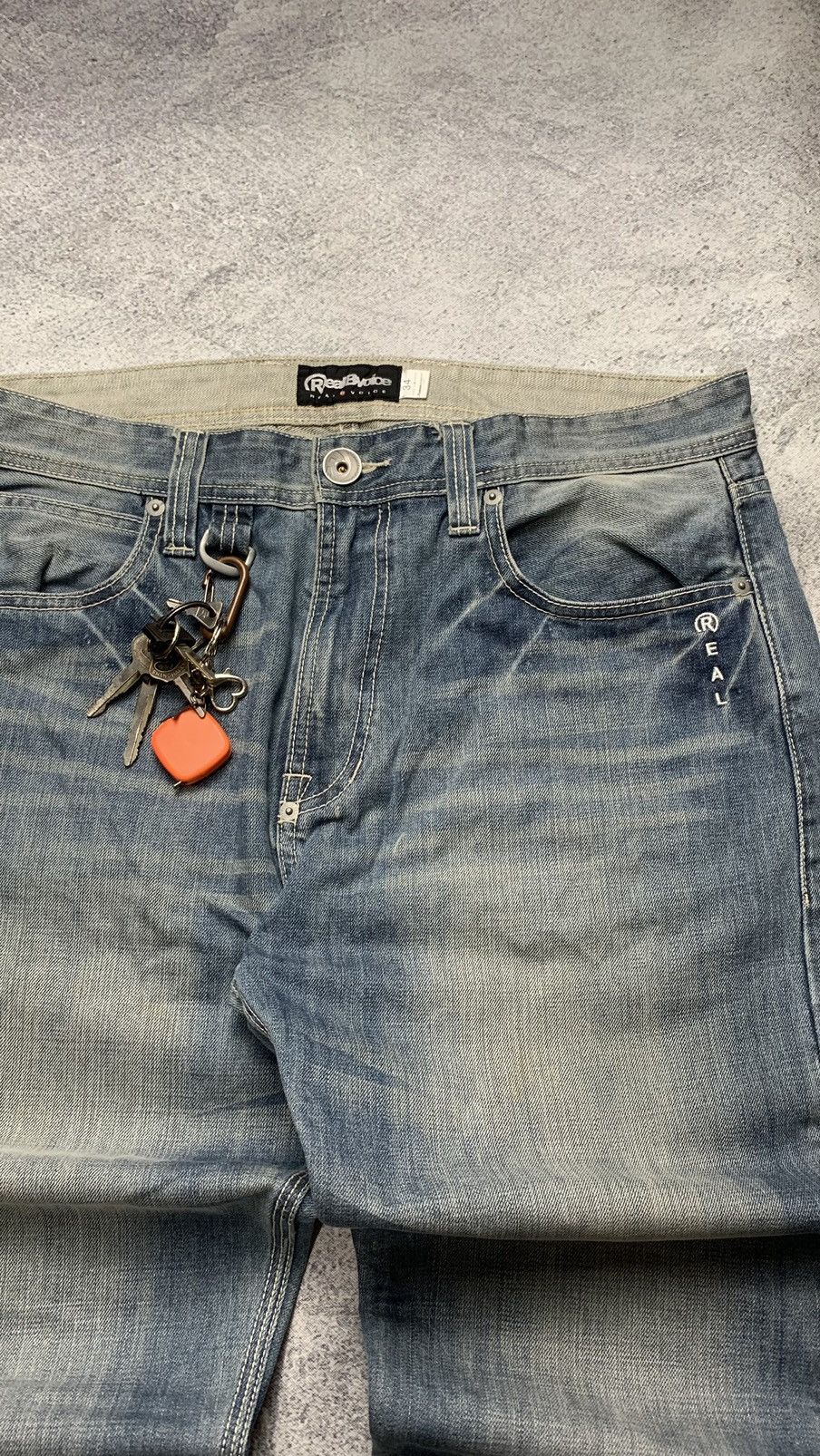 Japanese Brand Y2k UNIQUE DENIM by REAL VOICE Size US 34 / EU 50 - 7 Thumbnail