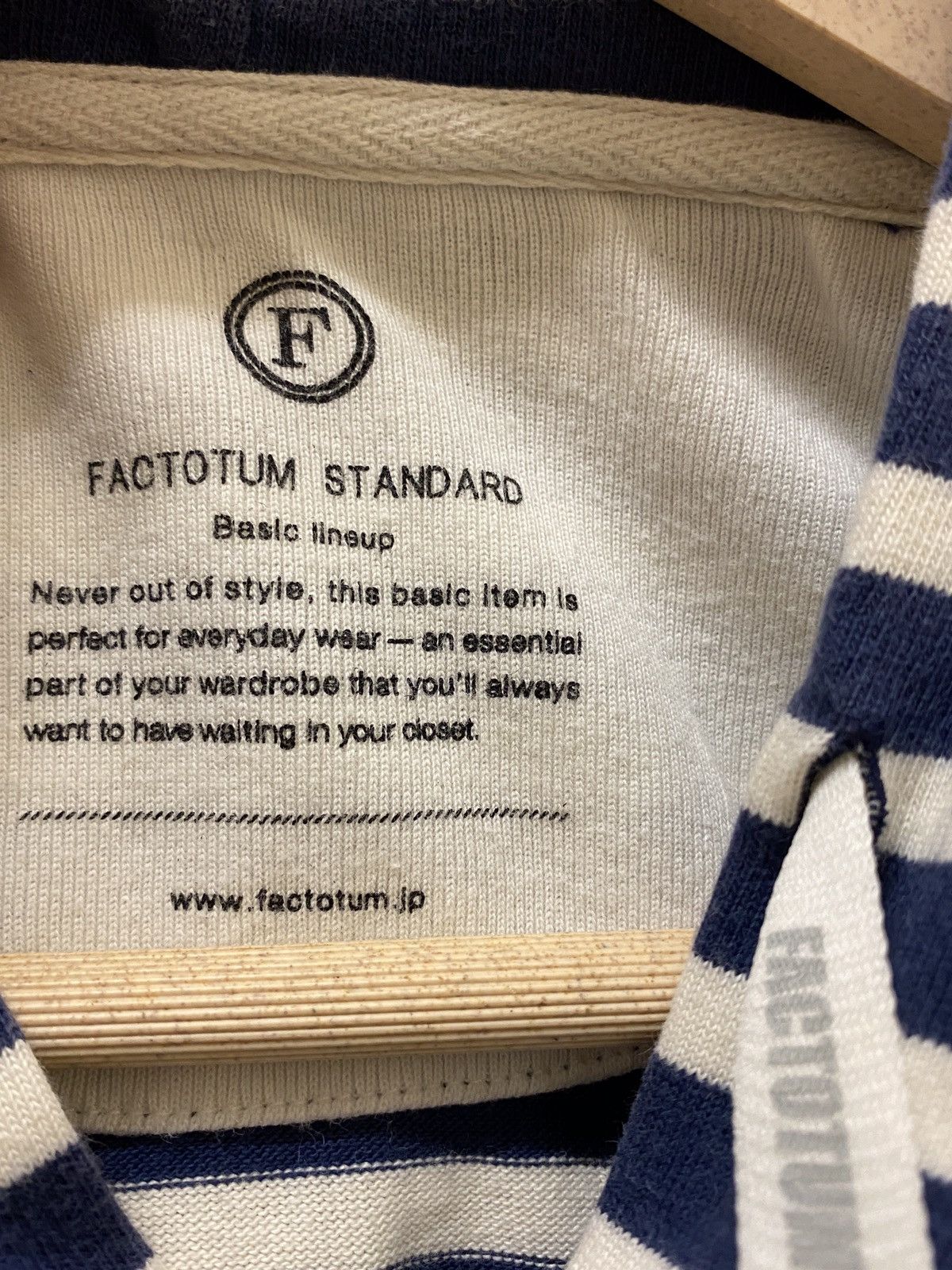FACTOTUM × Japanese Brand Factotum Japan Woman Stripe Hoodie Size S / US 4 / IT 40 - 7 Thumbnail