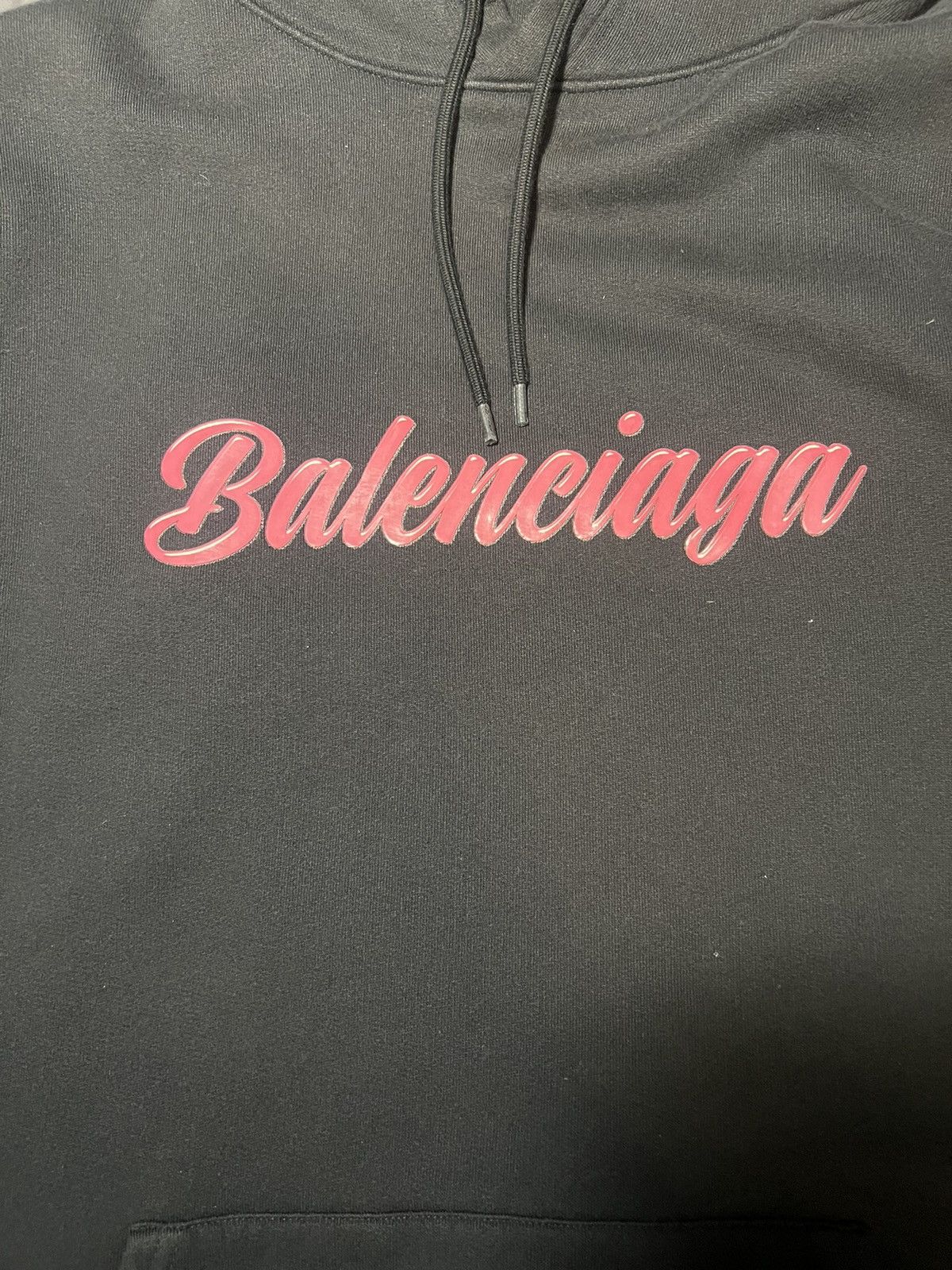 Balenciaga Balenciaga Barbie Pink Logo Hoodie Size US L / EU 52-54 / 3 - 2 Thumbnail