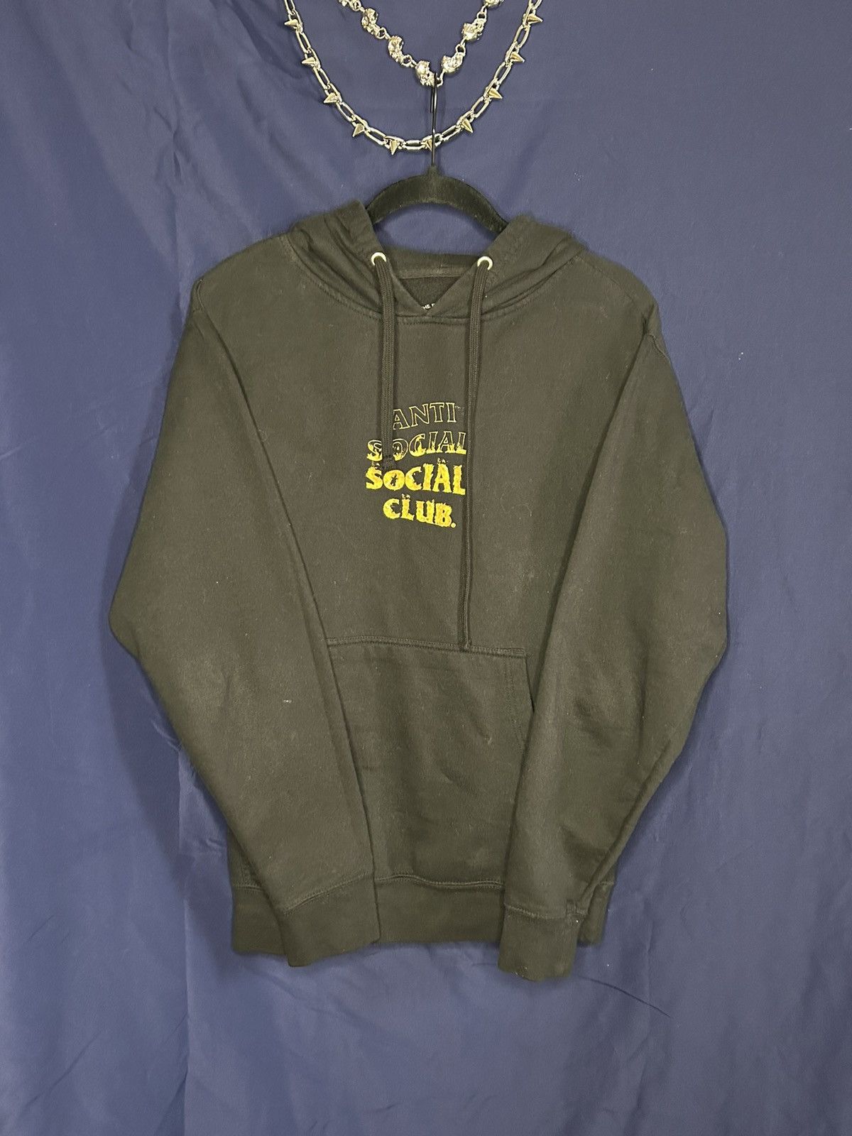 Anti Social Social Club ASSC Flame Hoodie Size US S / EU 44-46 / 1 - 2 Thumbnail