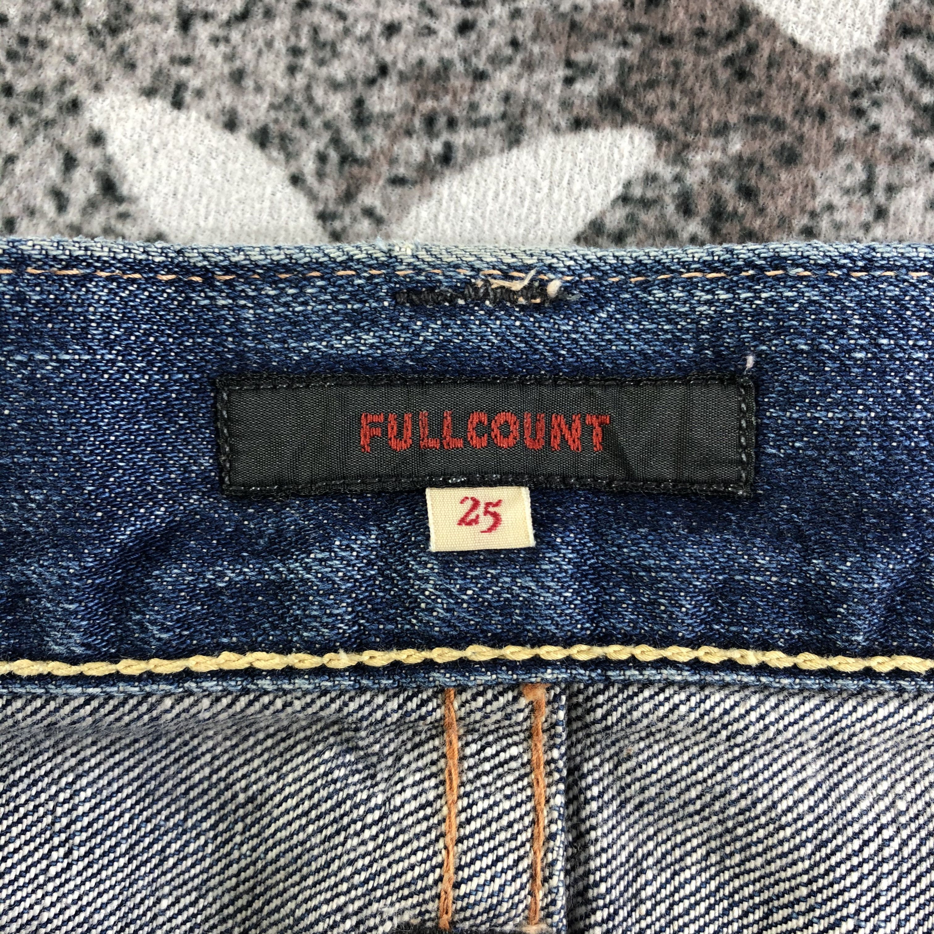 Full Count & Co. Full Count Jeans Flare Denim KJ2357 Size 25" / US 0 / IT 36 - 10 Thumbnail