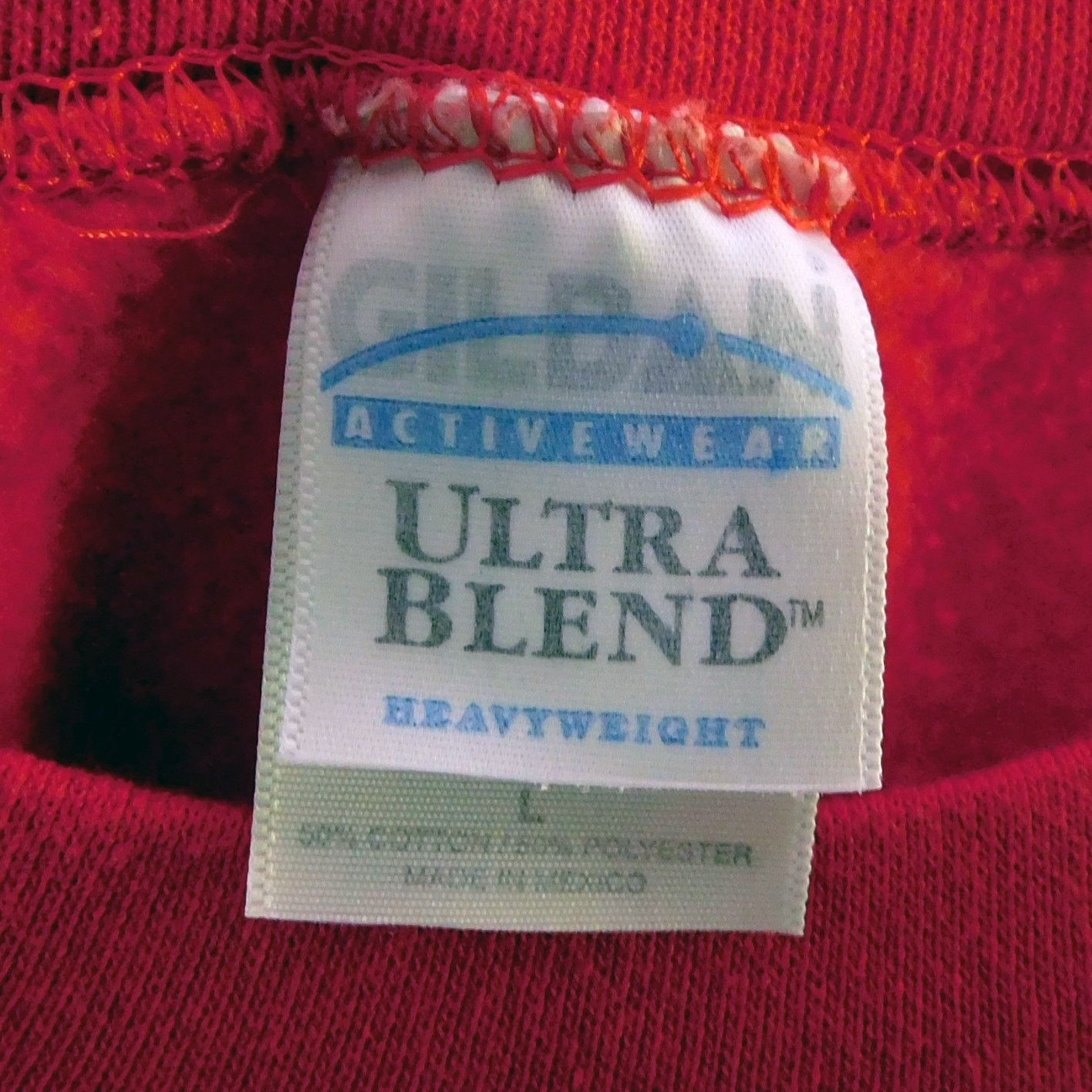 Gildan Staples Crewneck Sweatshirt Size L 90s Office Supply Red Size US L / EU 52-54 / 3 - 2 Thumbnail