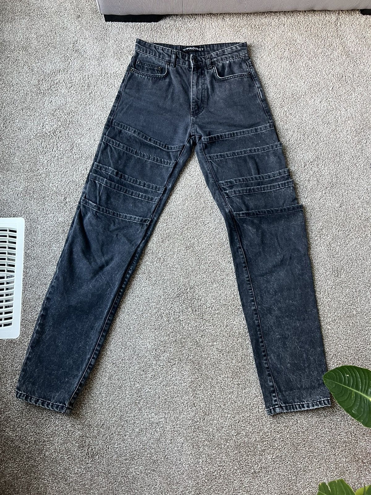 Y/Project Y/project layered straight leg jeans Size 26" / US 2 / IT 38 - 5 Thumbnail