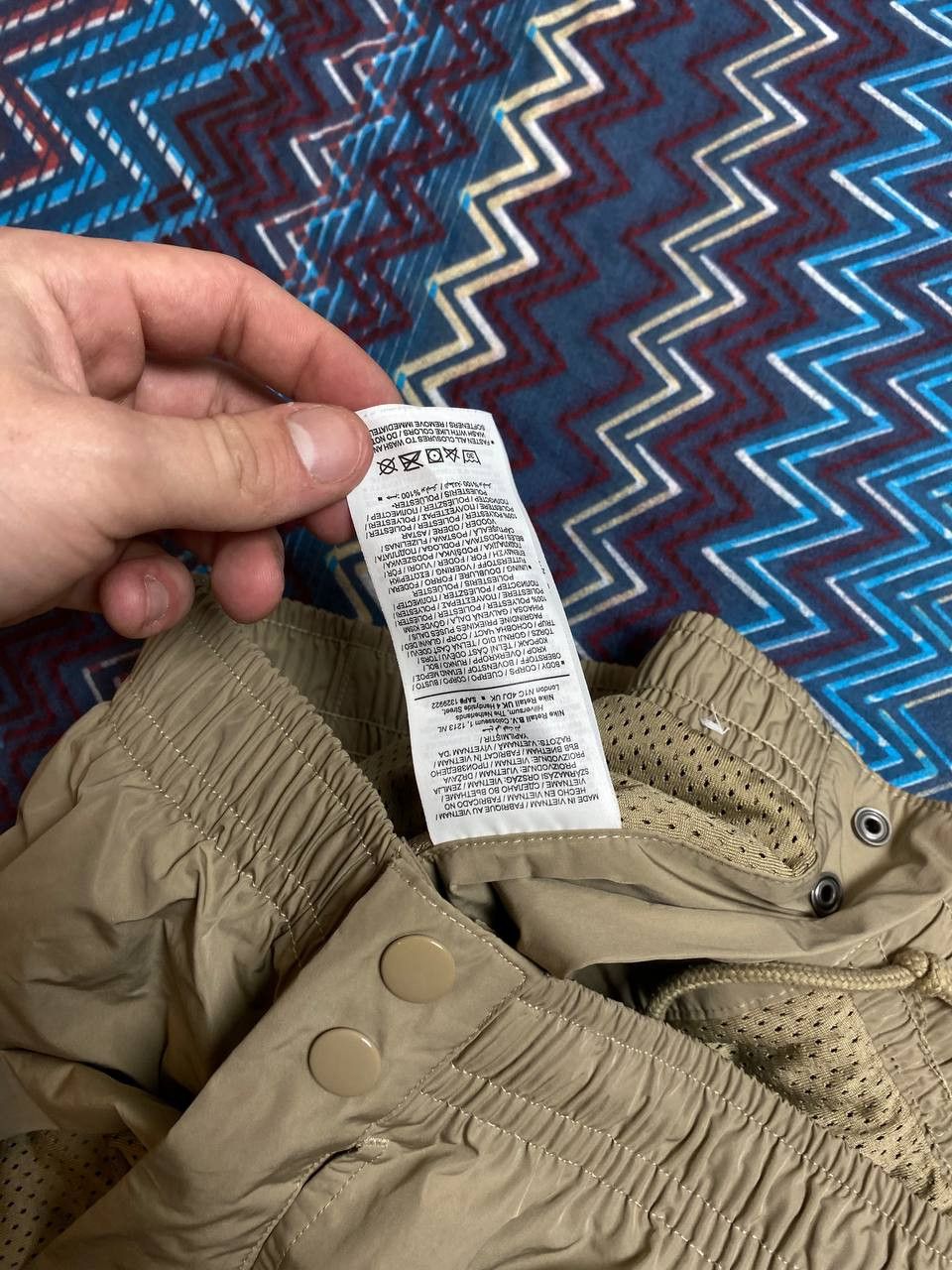 Nike × Vintage Nike Vintage Pants Baggy Sweatpants Drill Japanese Hype Y2K Size US 30 / EU 46 - 3 Thumbnail