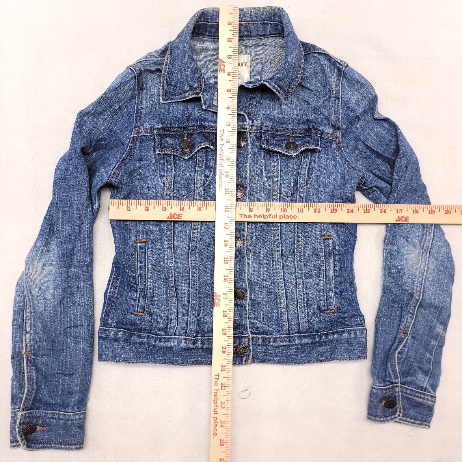 Old Navy Old Navy Casual Button Up Denim Jacket Womens Size S Blue Size S / US 4 / IT 40 - 8 Thumbnail