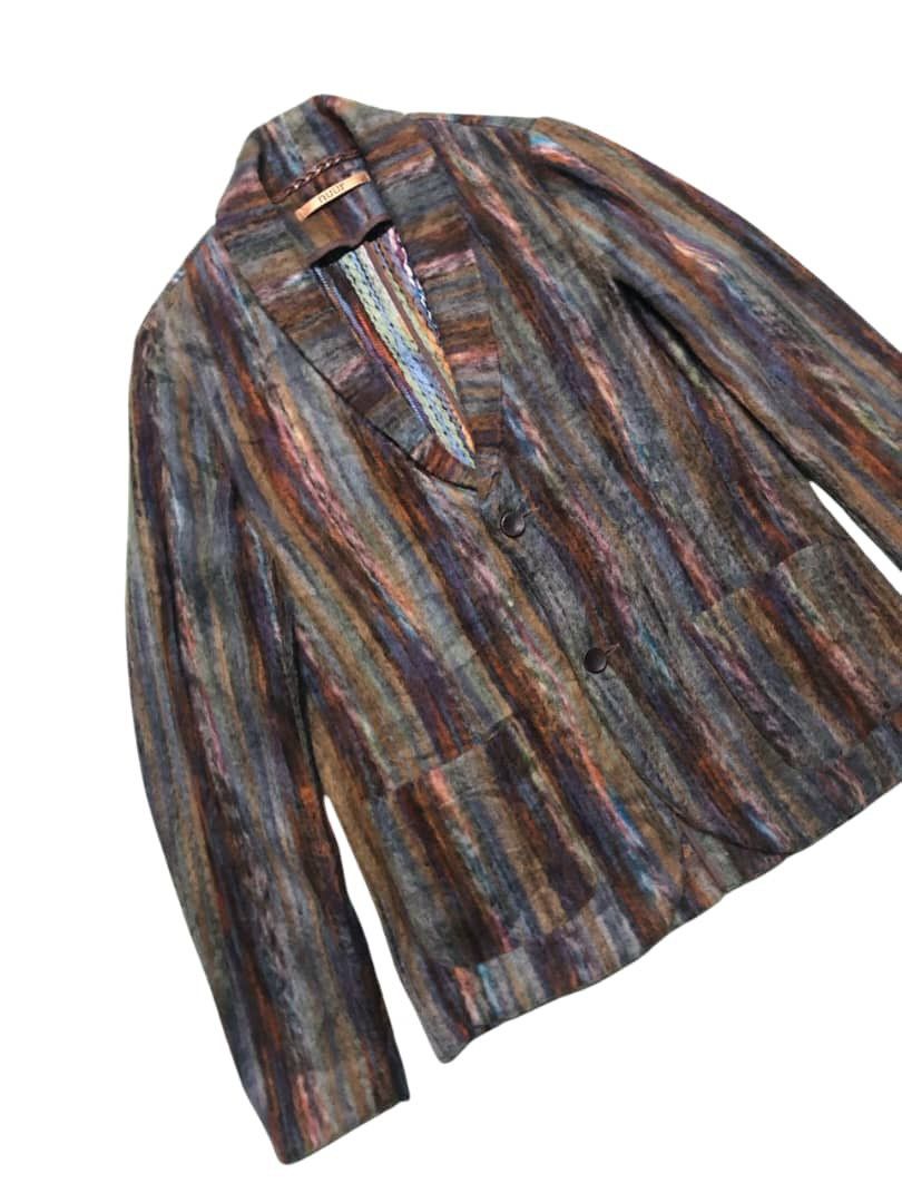 Aran Isles Knitwear × If Six Was Nine × Nuur RARE NUUR MULTICOLOR KNIT WOOL INSPIRED COOGI STYLE Size US M / EU 48-50 / 2 - 5 Thumbnail