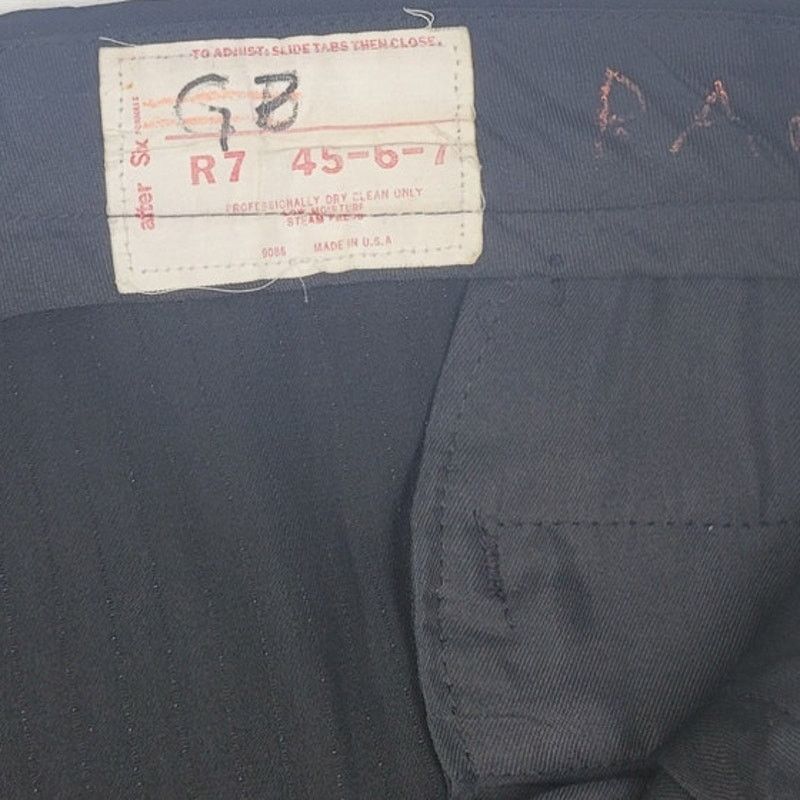 After Six Vintage After Six 42X32 Adjustable Waist Pleated Front Pants Size US 42 / EU 58 - 4 Thumbnail