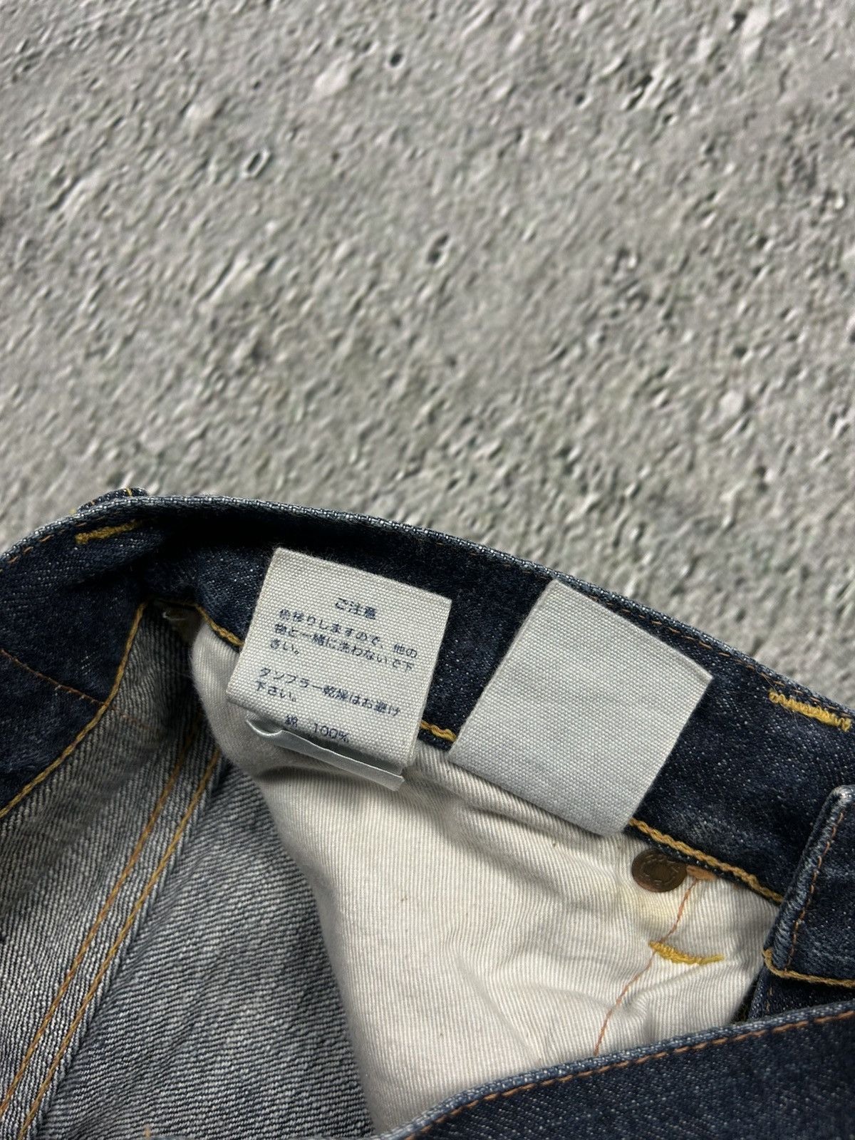 Evisu × Japanese Brand × Vintage Evisu x McDonalds Denim Jeans I’m lovin it selvedge navy Size US 28 / EU 44 - 10 Thumbnail